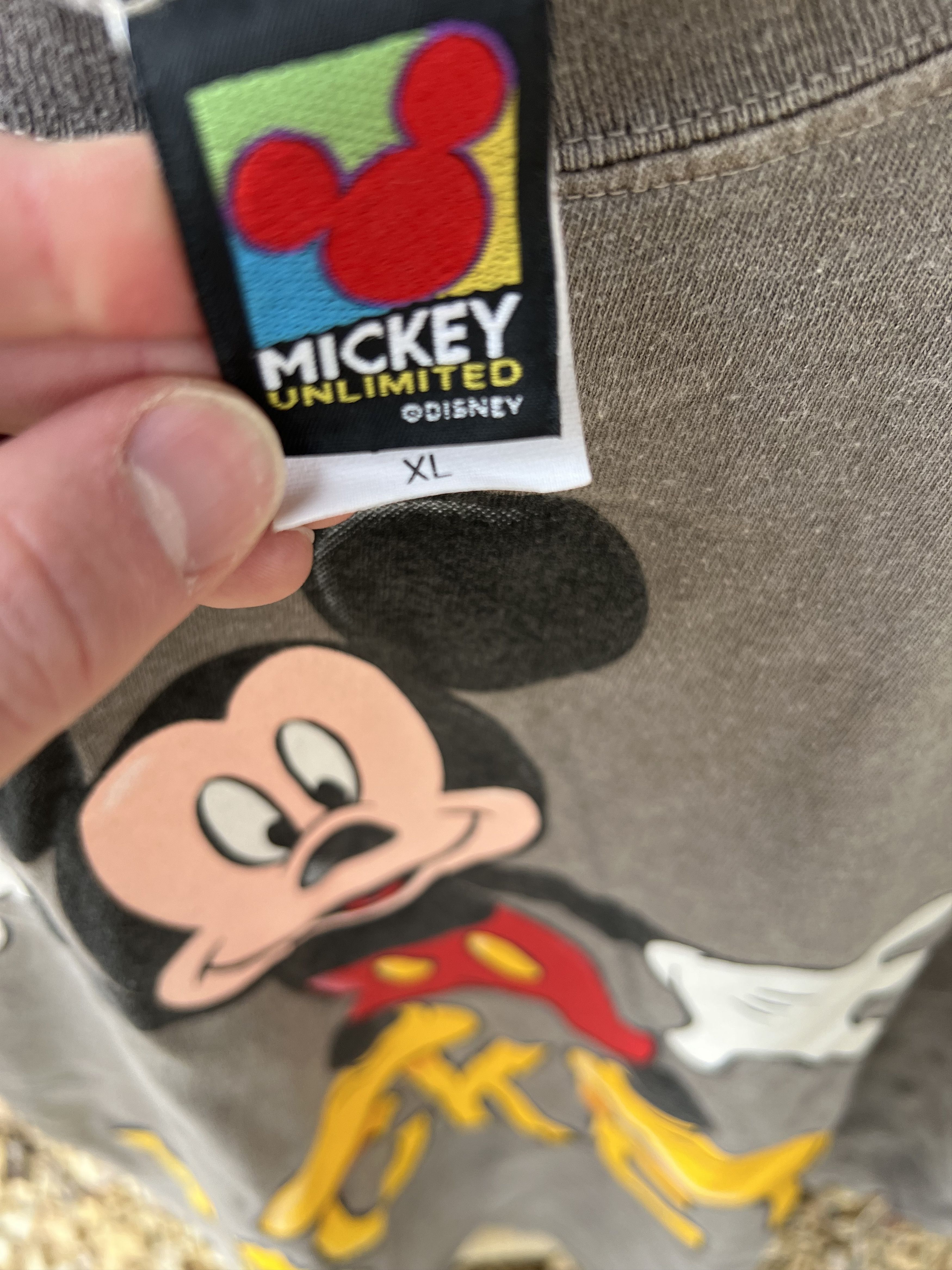 Disney 90s Mickey Mouse tee Mickey Unlimited Tag Size US XL / EU 56 / 4 - 4 Thumbnail