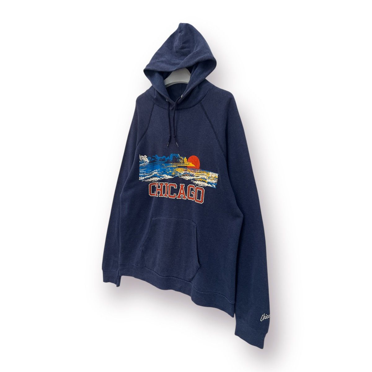 Vintage 🔥 VINTAGE SURFSTYLE CHICAGO 70's PRINTED SWEATSHIRT HOODIE Size US M / EU 48-50 / 2 - 2 Thumbnail