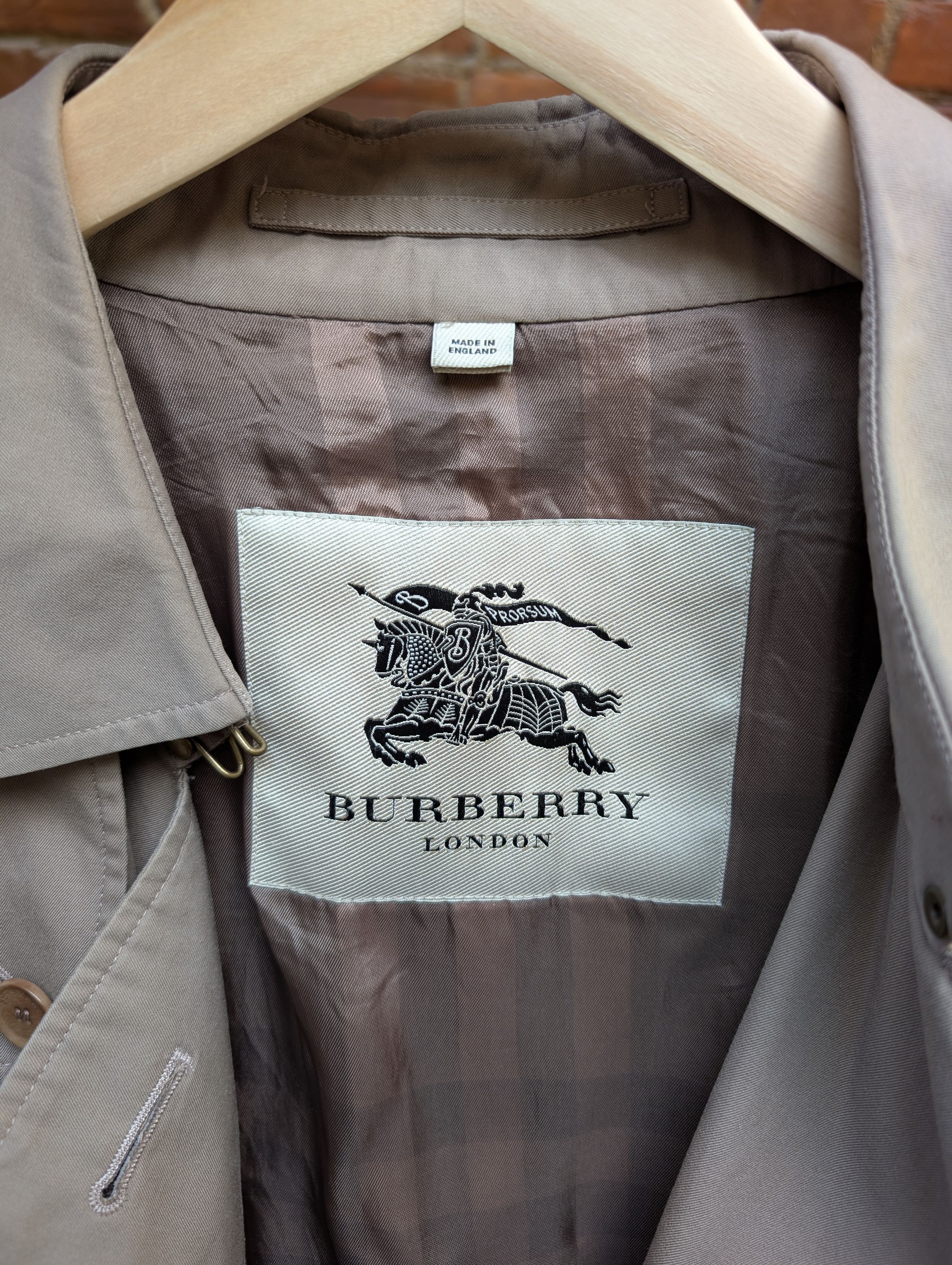Burberry Burberry London Trench Coat Size US L / EU 52-54 / 3 - 3 Thumbnail