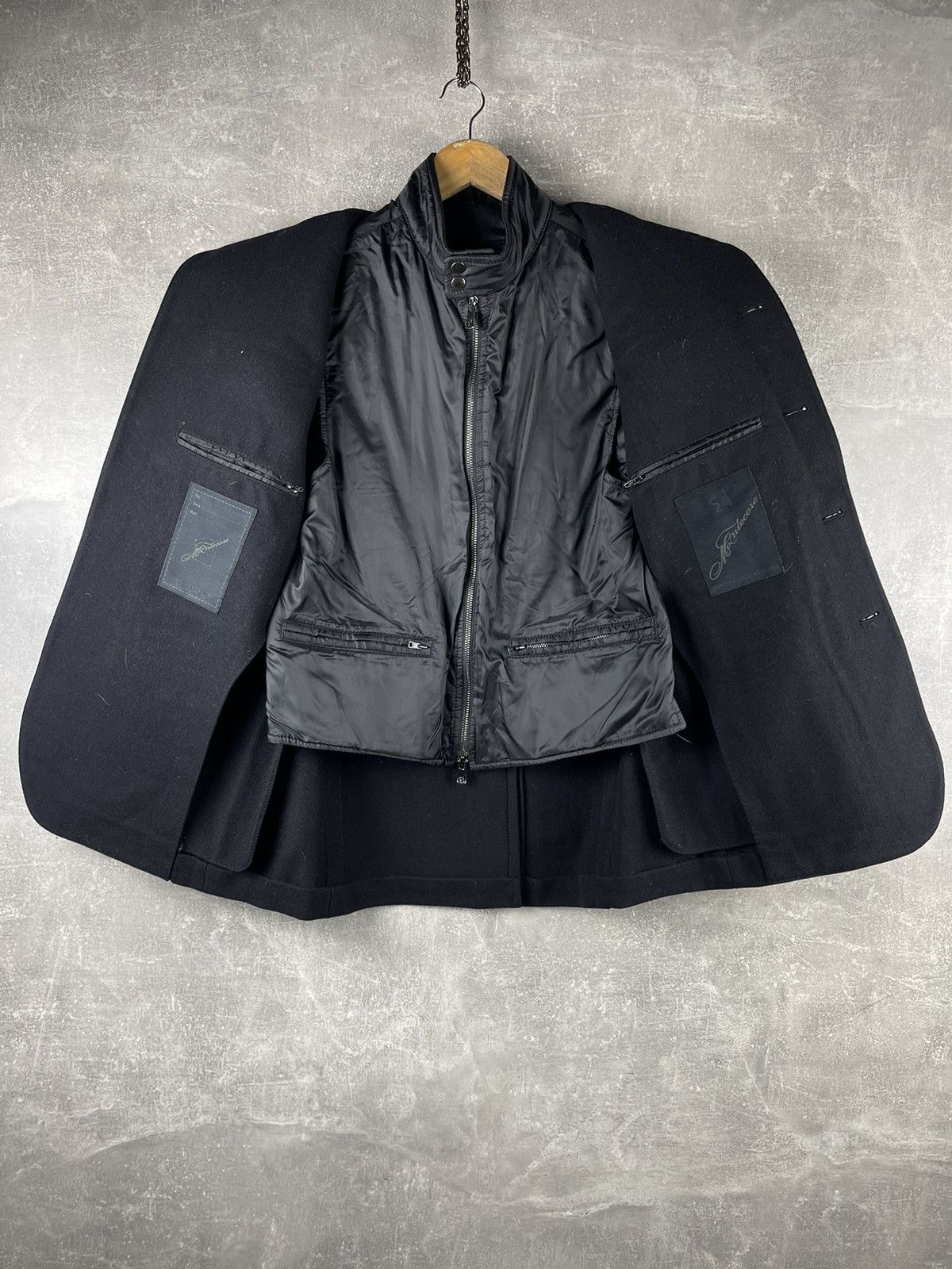 Montecore Montecore Wool Tailored Jacket with Removable Quilted Liner Size US L / EU 52-54 / 3 - 8 Thumbnail