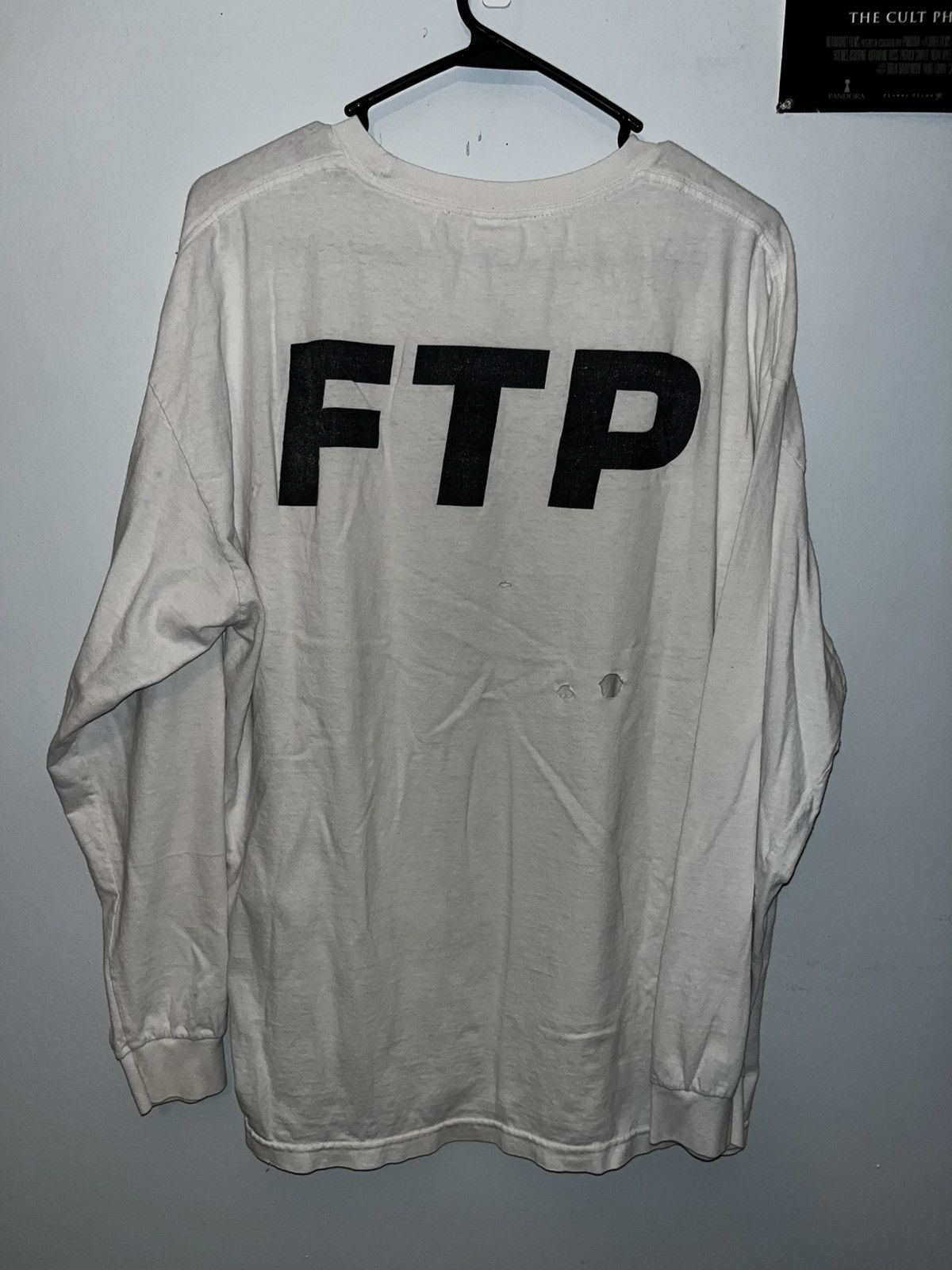 Fuck The Population × G59 Records OG FTP Long Sleeve (THRASHED) Size US XL / EU 56 / 4 - 2 Thumbnail