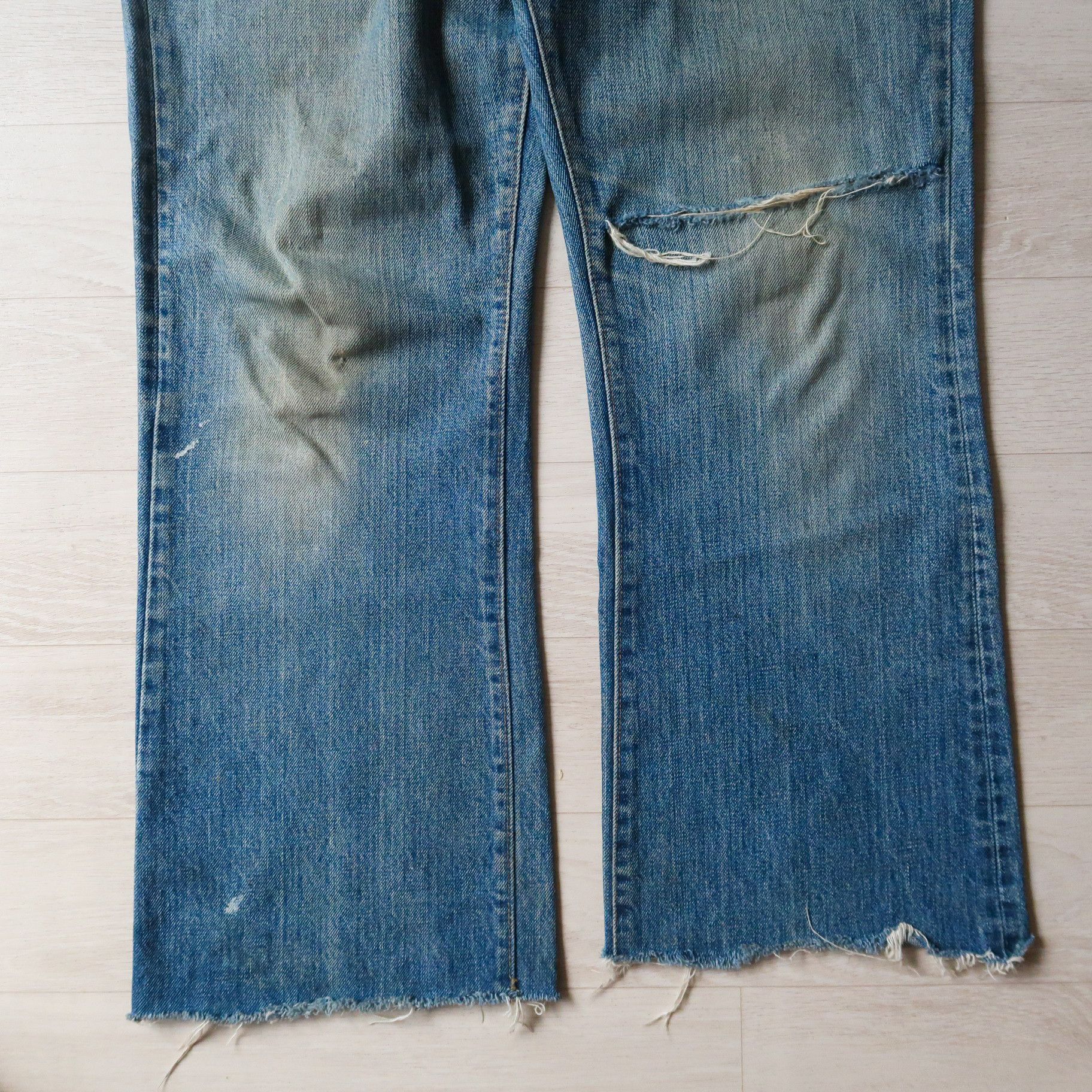 Levi's [Made in U.S.A] Vintage 80s Levi’s 517 Boots Cut Denim Pants Size US 34 / EU 50 - 6 Thumbnail