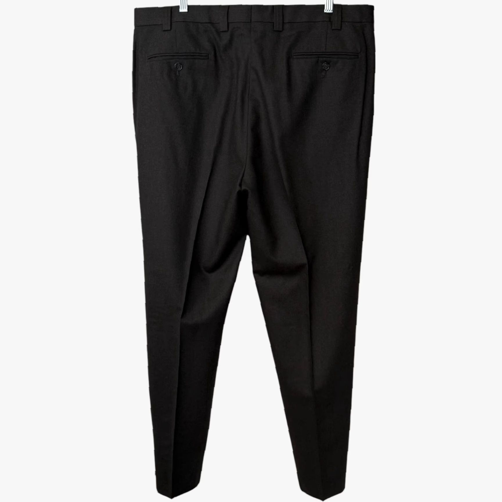 Ralph Lauren Lauren Ralph Lauren Wool Dress Pants Gray Men's 38X34 Flat-Front Trouser Slacks Dress Pants Business Formal Slacks Mens 38x34 Gray Wool Slacks Size US 38 / EU 54 - 4 Thumbnail