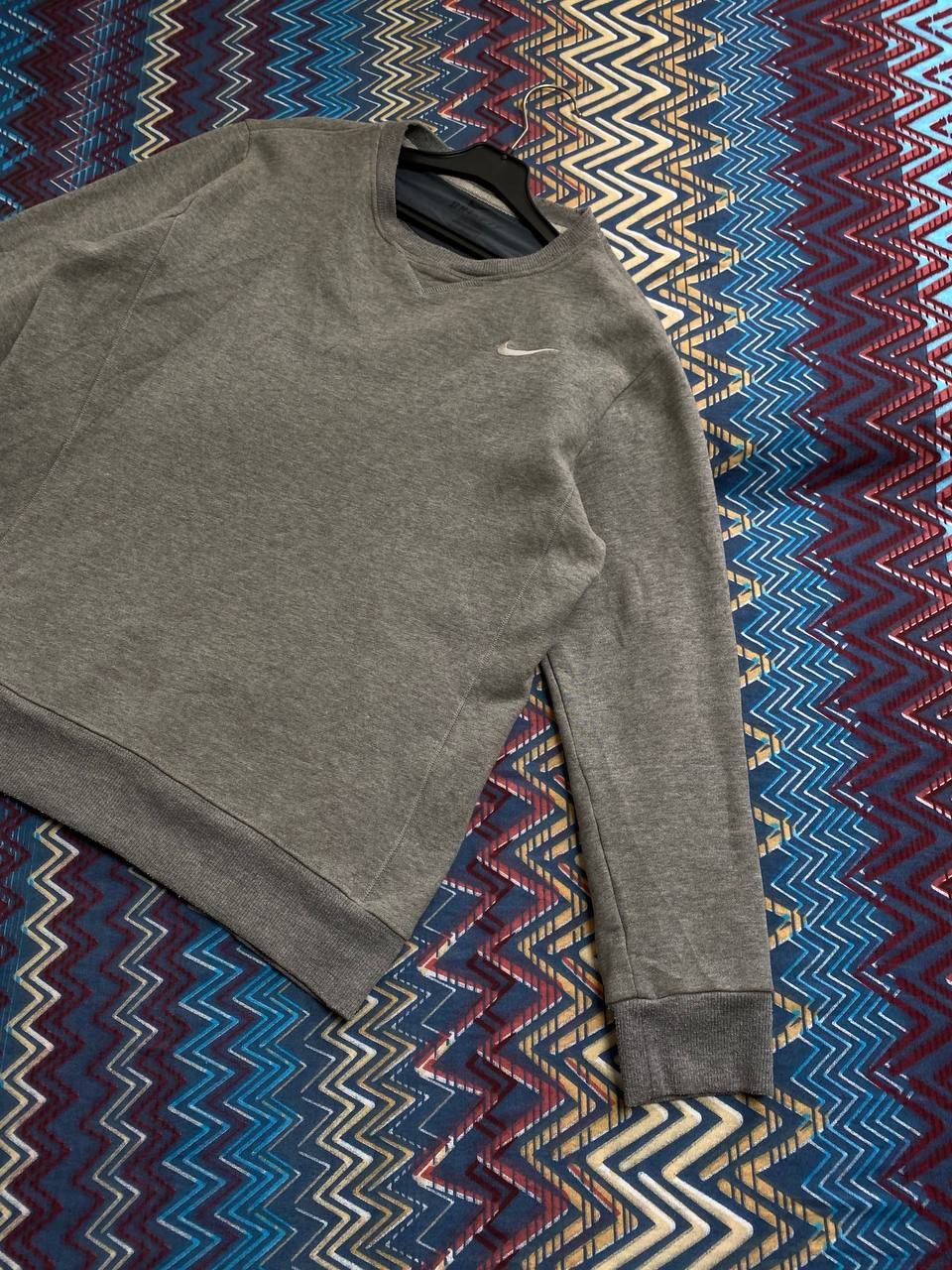 Nike Y2K streetwear DRI-FIT Vintage Sweaters gray Nike logo Size US S / EU 44-46 / 1 - 7 Thumbnail