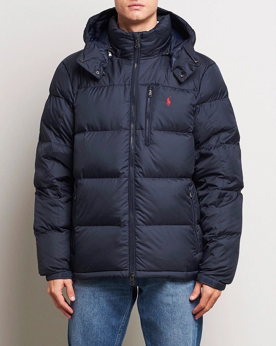 Polo Ralph Lauren 🇺🇸❗️NEW Ralph Lauren Hooded Down Puffer MLS Navy El Cap Jacket Size US XXL / EU 58 / 5 - 2 Thumbnail