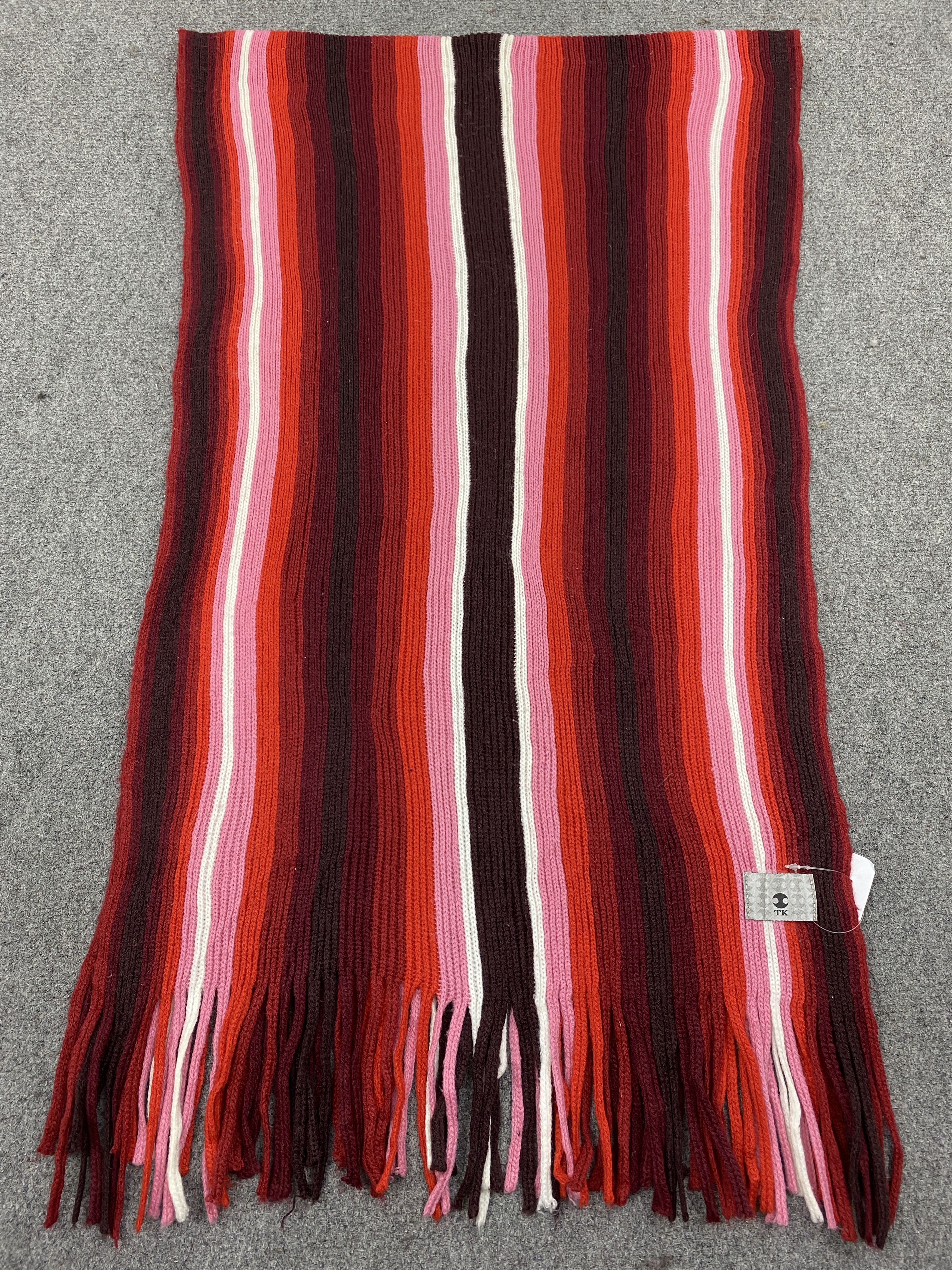 Issey Miyake TK Mix Pice Scarf / Muffler / Neckwear SC0262 Size ONE SIZE - 5 Thumbnail