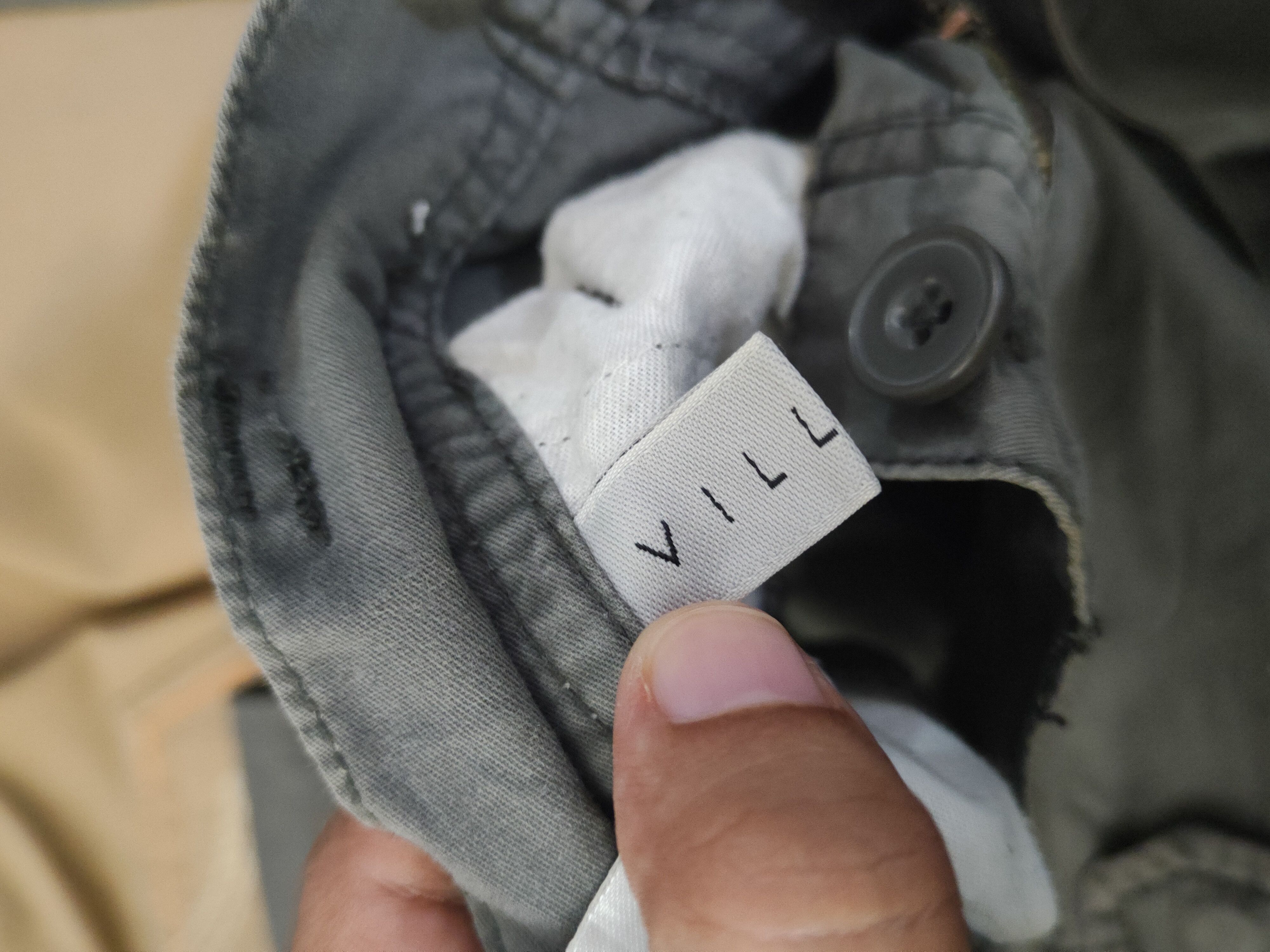 Japanese Brand DL Villand Olive Multipocket utility Cargo Pants #sp46-253T Size US 37 - 13 Thumbnail