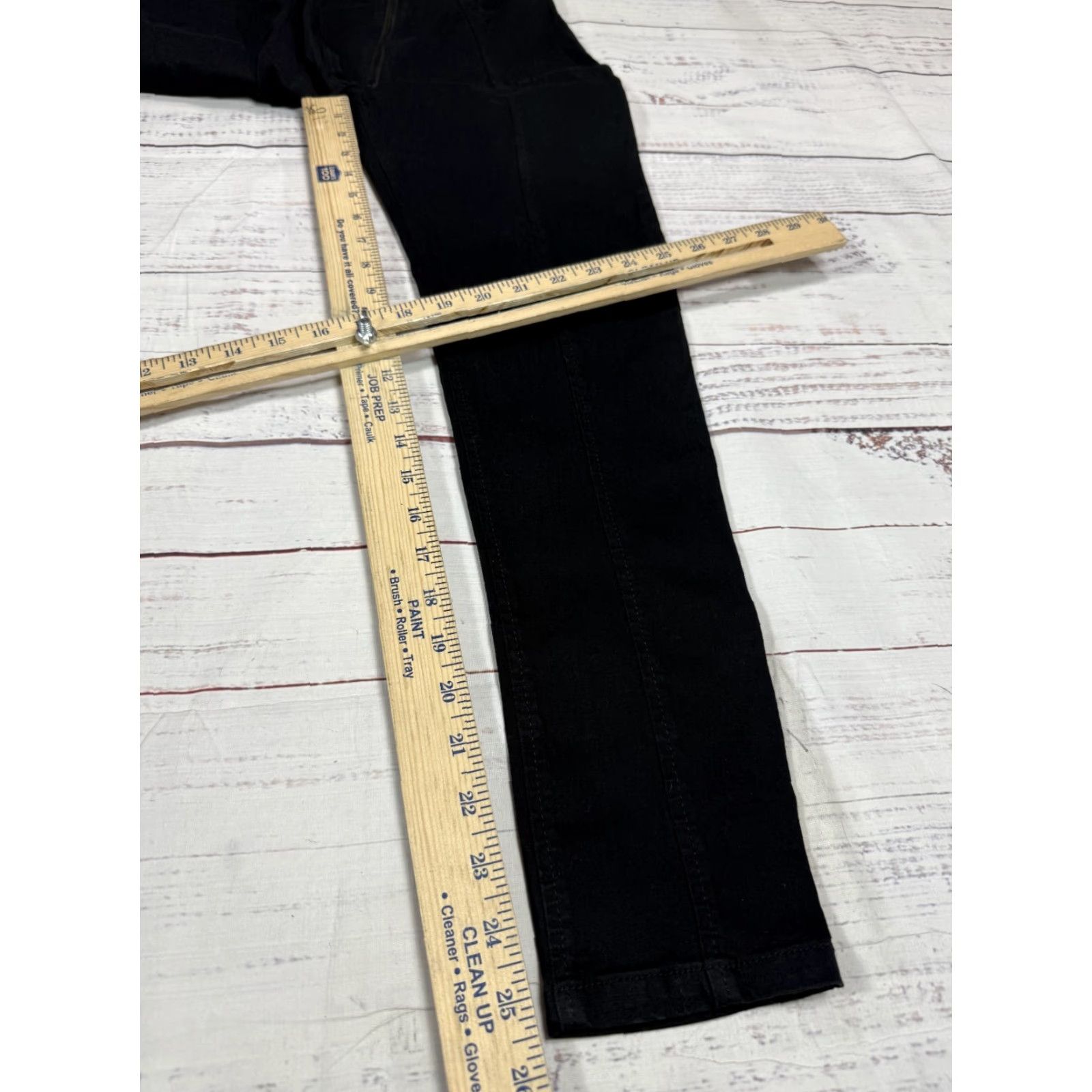 Vintage Prairie Underground Black Pants Front Zip Slim Ankle XS NWT Womens Jeans Cotton Denim Slimming Closure Zip Size 26" / US 2 / IT 38 - 5 Thumbnail