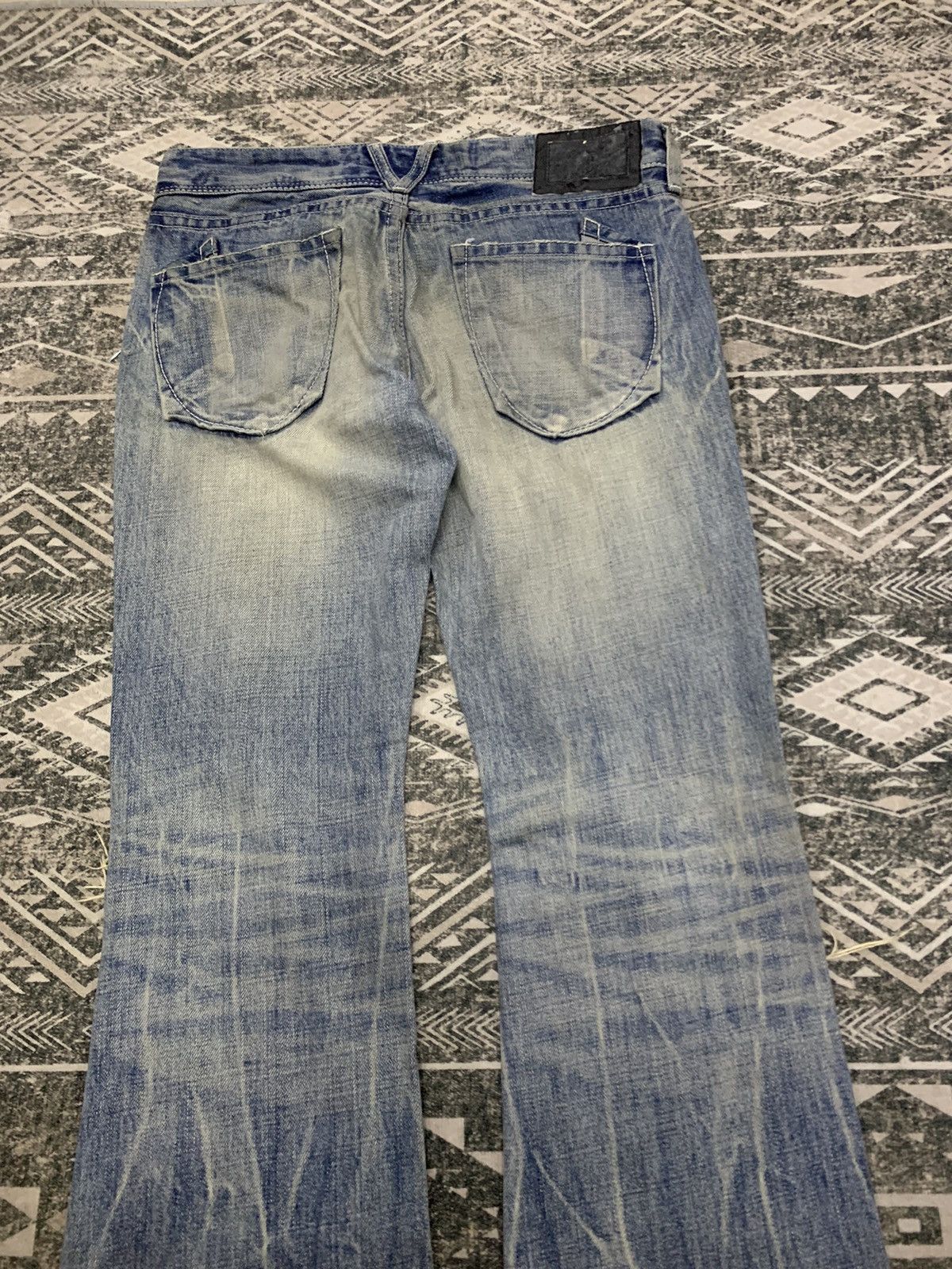 Murder License 90s VANQUISH x MURDER LICENSE FLARE MUDMAX PANT Size US 30 / EU 46 - 15 Thumbnail