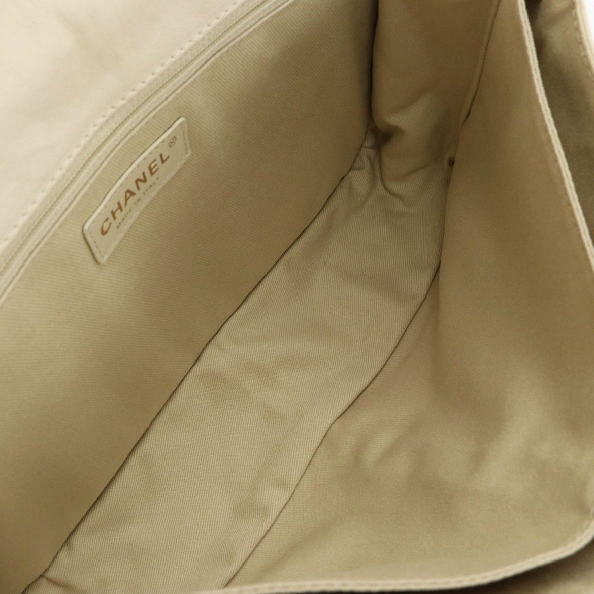 Chanel Chanel Timeless Flap-Bag Ivory Quilted Calf Leather Size ONE SIZE - 5 Thumbnail