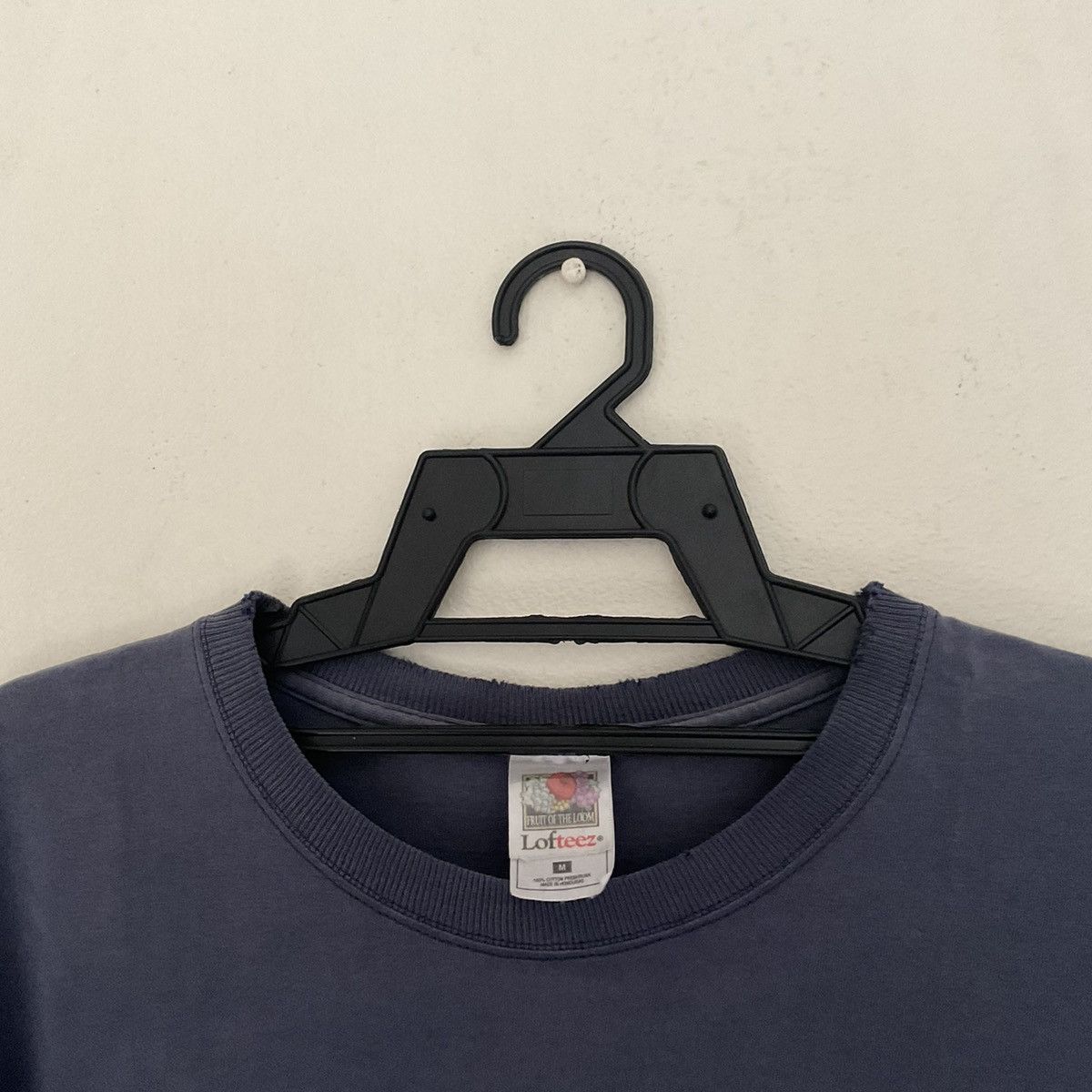 Fruit Of The Loom Vintage 90s FOTL Freedom of Expression Distressed Collar Tee Size US M / EU 48-50 / 2 - 2 Thumbnail