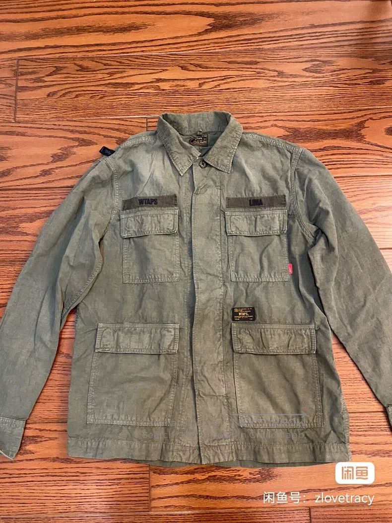 Wtaps Wtaps Green four-pocket coat Size US L / EU 52-54 / 3 - 6 Thumbnail