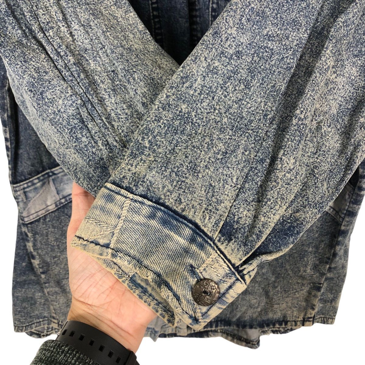 Japanese Brand 🔥90’s Vintage Sisoko Quilted Blue Blue Japan Jacket Size US M / EU 48-50 / 2 - 12 Thumbnail