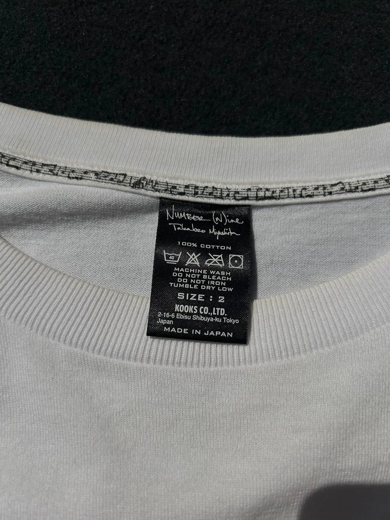 Number (N)ine Number (N)ineMy period blurred portrait tee short sleeve 25 Size US M / EU 48-50 / 2 - 5 Thumbnail