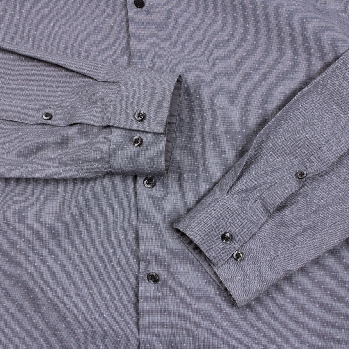 Designer × Hugo Boss HUGO BOSS Erondo Polka Dot Long Sleeve Shirt Dress Casual Size US M / EU 48-50 / 2 - 4 Thumbnail
