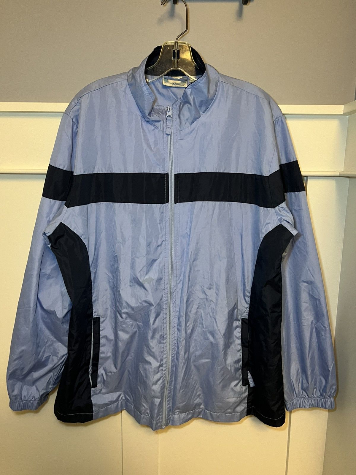 Vintage Vintage Permans windbreaker tracksuit Size US XL / EU 56 / 4 - 1 Thumbnail