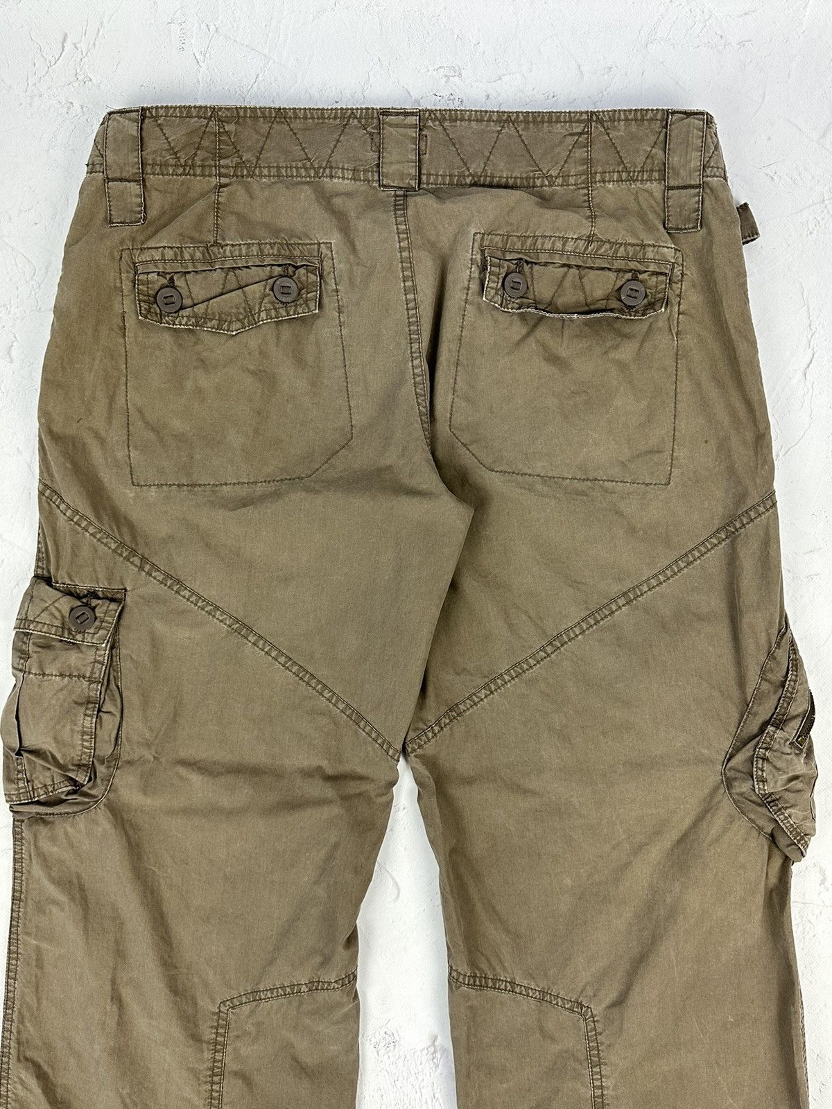 Vintage Y2K Vintage Cargo Pants Size 36" / US 14 / IT 50 - 9 Thumbnail