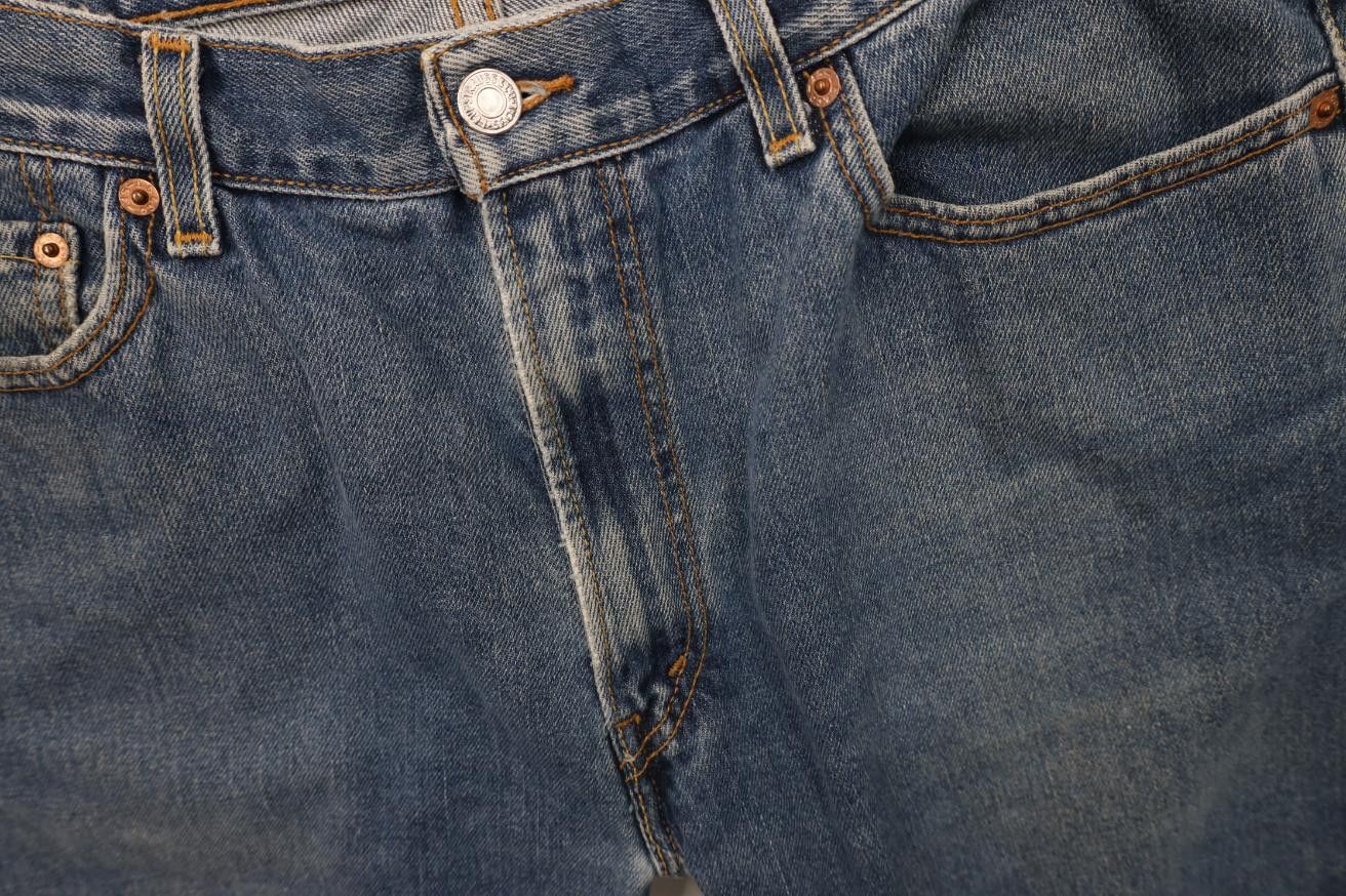 Levi's Vintage Y2K 2003 Levis 505 Regular Straight Leg Denim Jeans Size US 36 / EU 52 - 7 Thumbnail