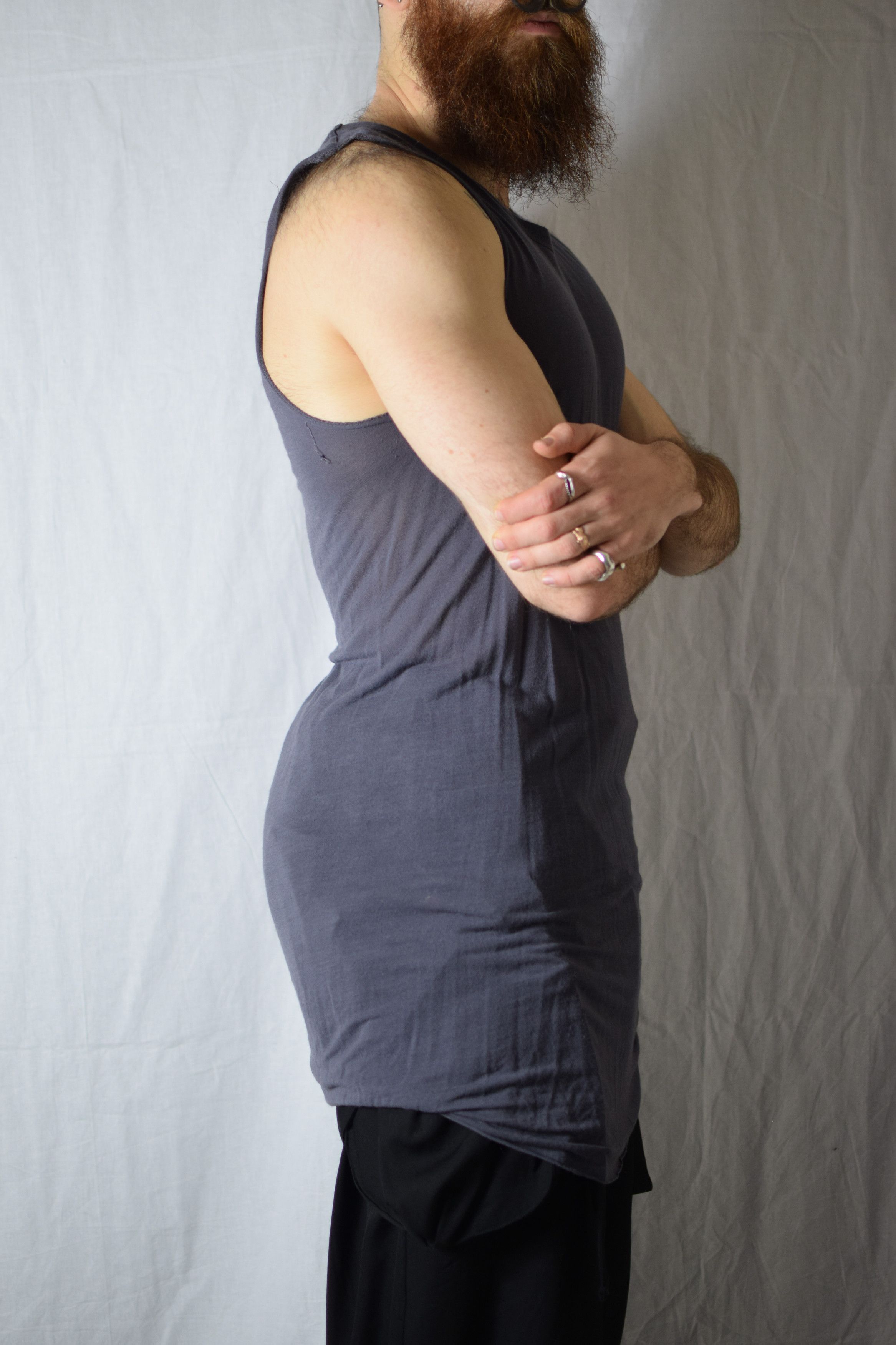 Rick Owens Rick Owens Plum Tank Size US L / EU 52-54 / 3 - 8 Thumbnail