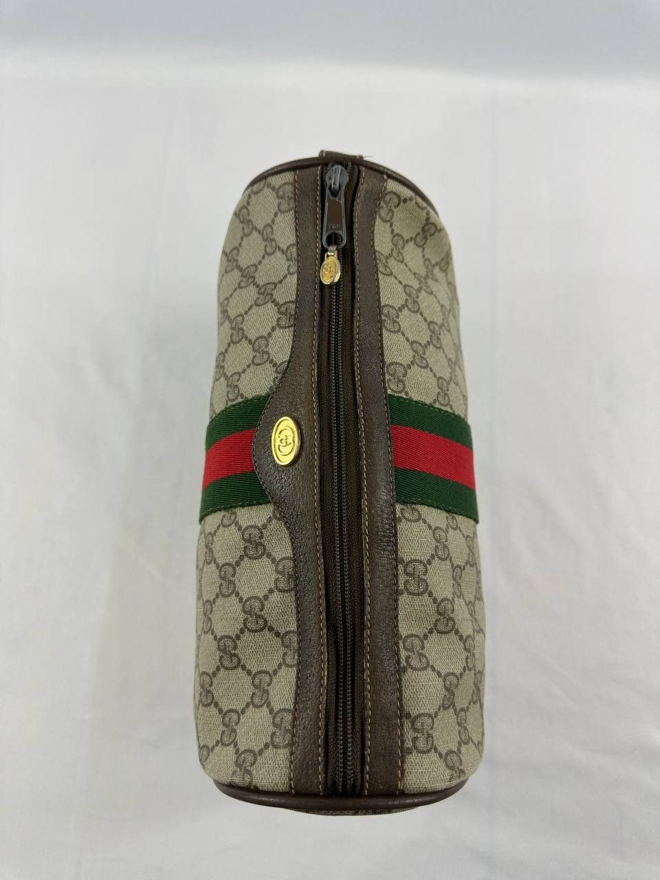 Gucci Vintage Gucci GG Supreme Web Cosmetic Bag Size ONE SIZE - 6 Thumbnail