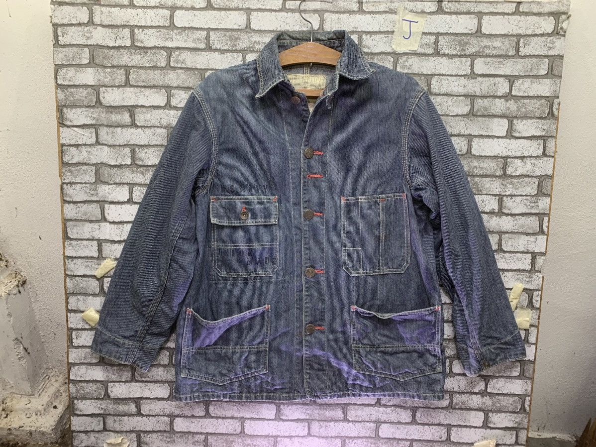 Work Jacket The Real Mccoy's Us Navy Utility Jacket The Real
