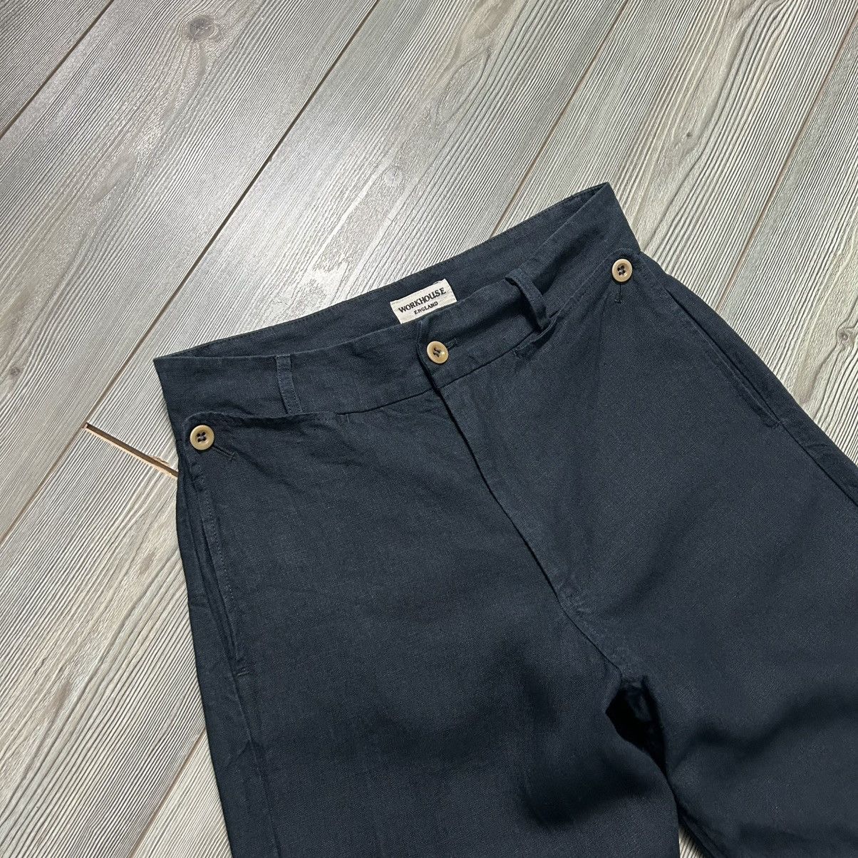 Other Workhouse England Peaky Blinder Linen Trousers Size US 32 / EU 48 - 10 Thumbnail