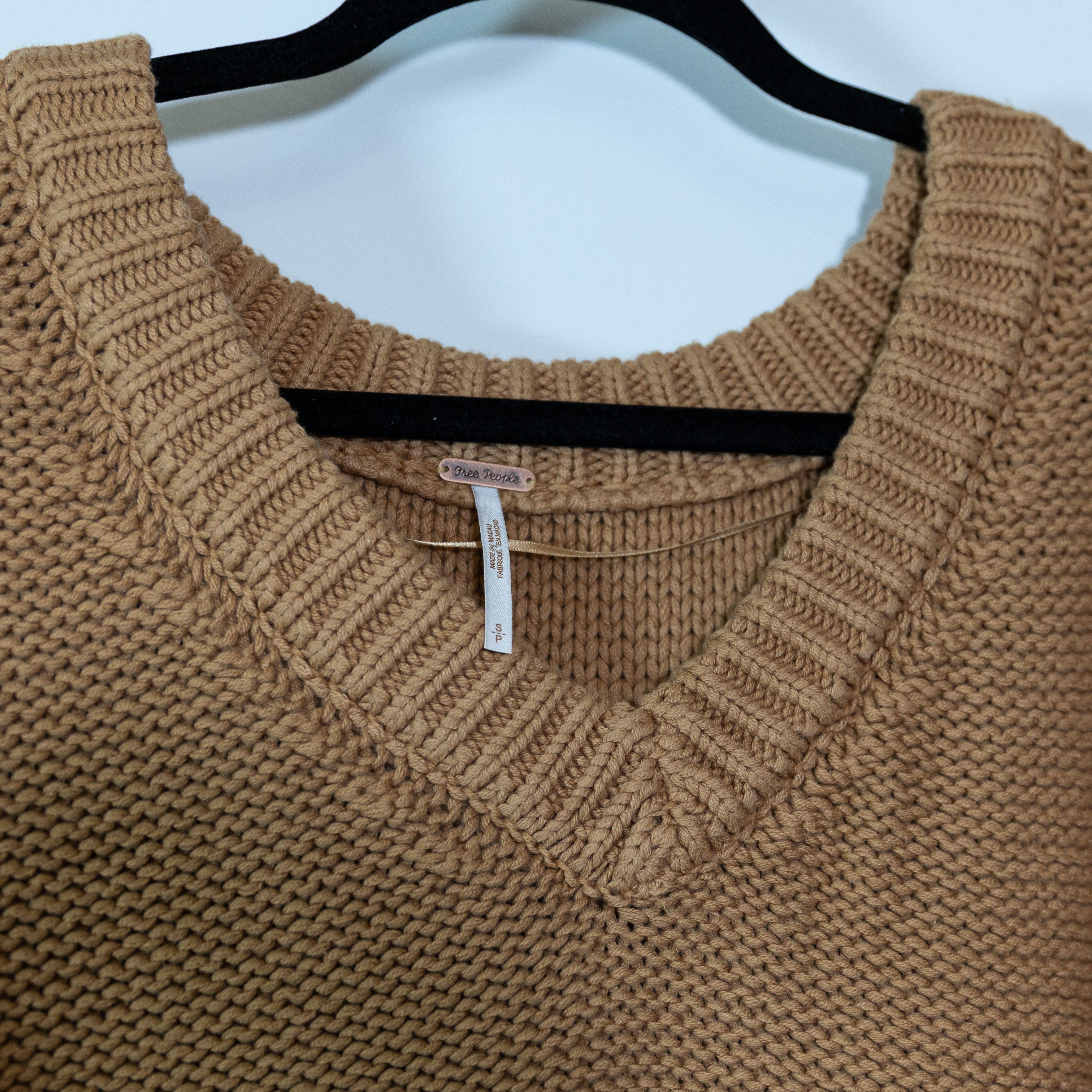 Free People NEW Free People Alli Cotton Blend Chunky Size S / US 4 / IT 40 - 2 Thumbnail