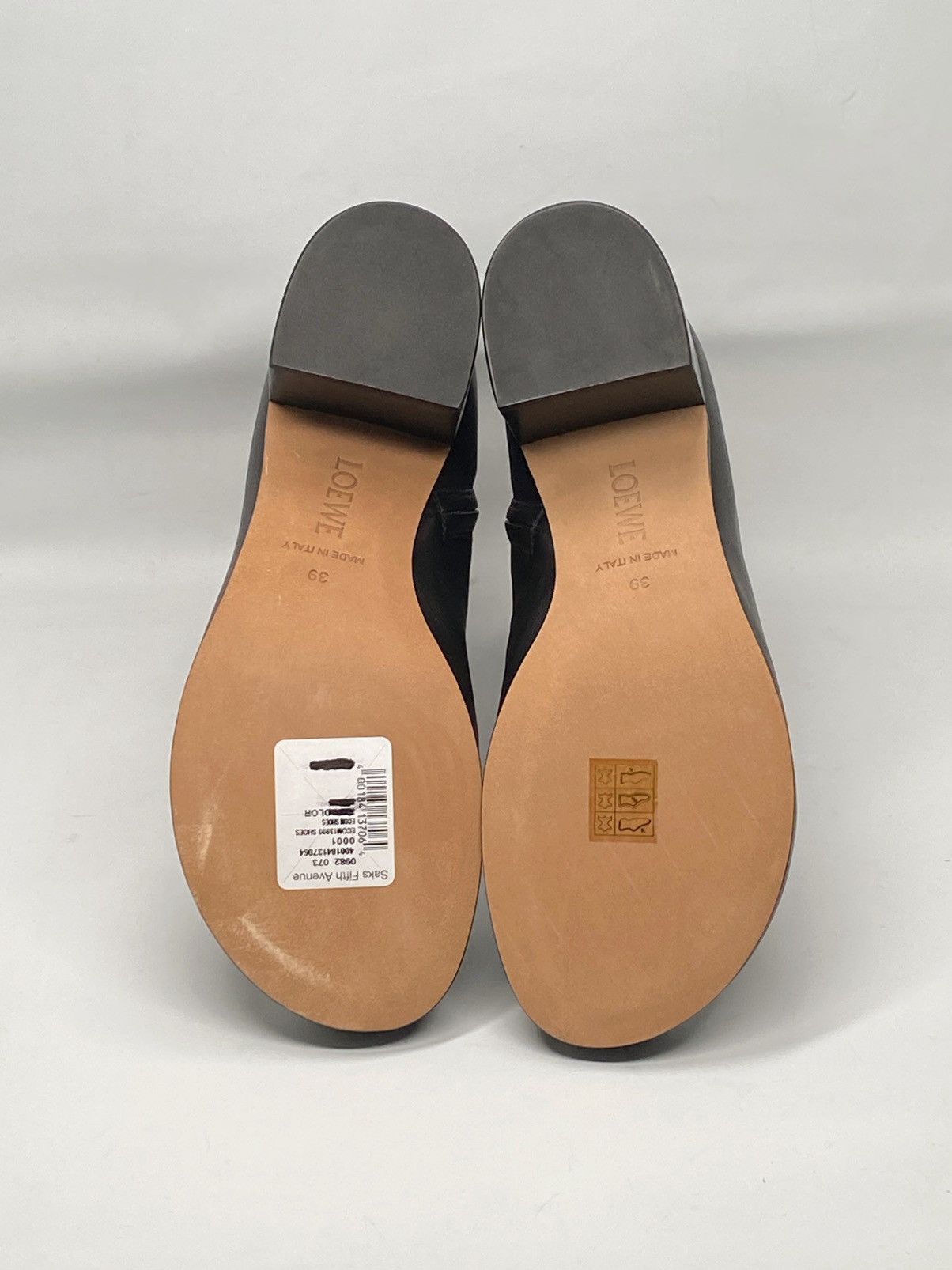 Loewe Loewe Terra 60MM Leather Ankle Booties size 39 Size US 9 / IT 39 - 13 Thumbnail