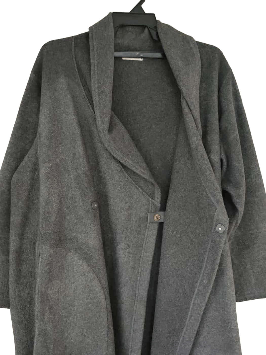 Issey Miyake ❎ Plantation Oversize Fleece Long Jacket Size US L / EU 52-54 / 3 - 2 Thumbnail