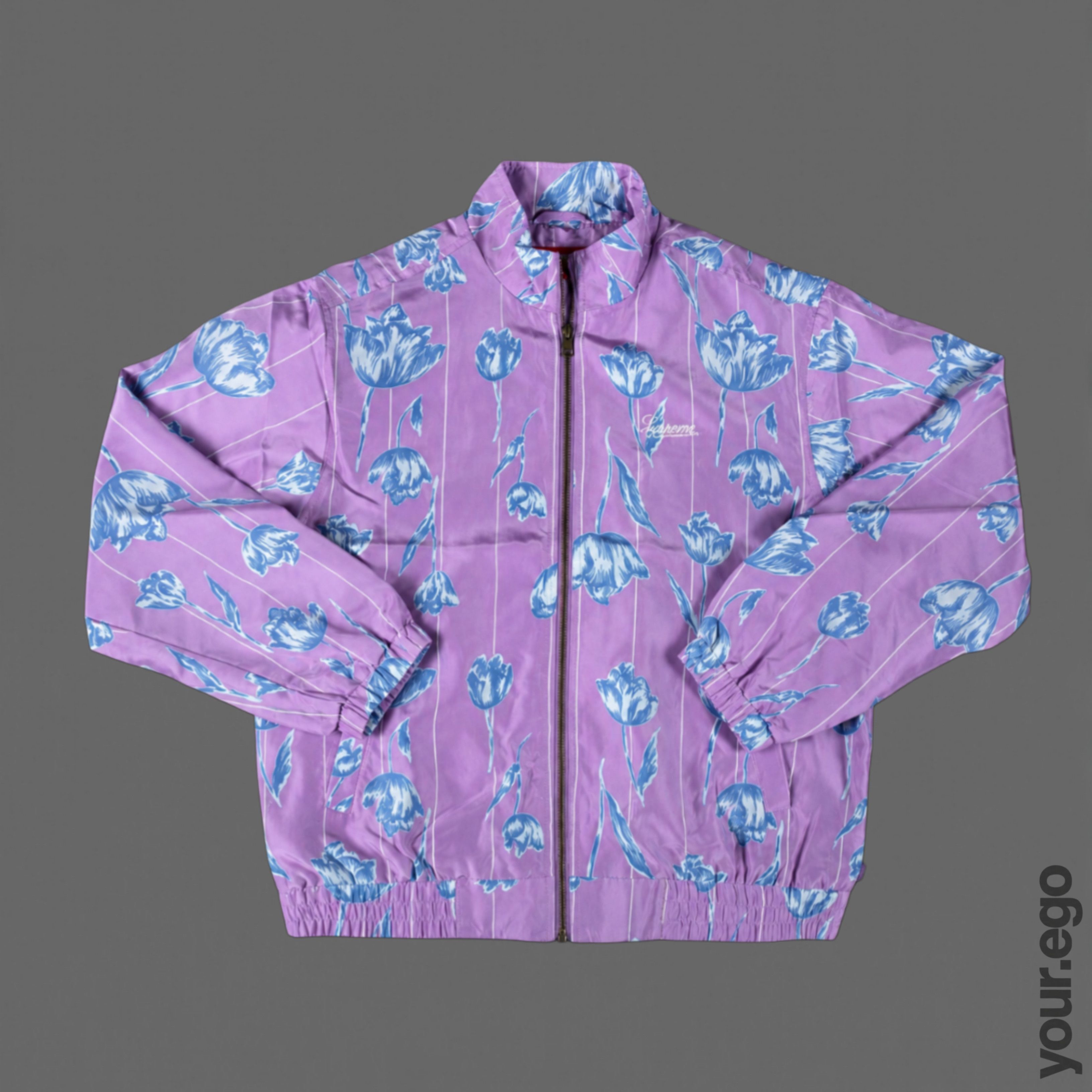 Supreme Supreme Floral Silk Track Jacket (M) | Grailed