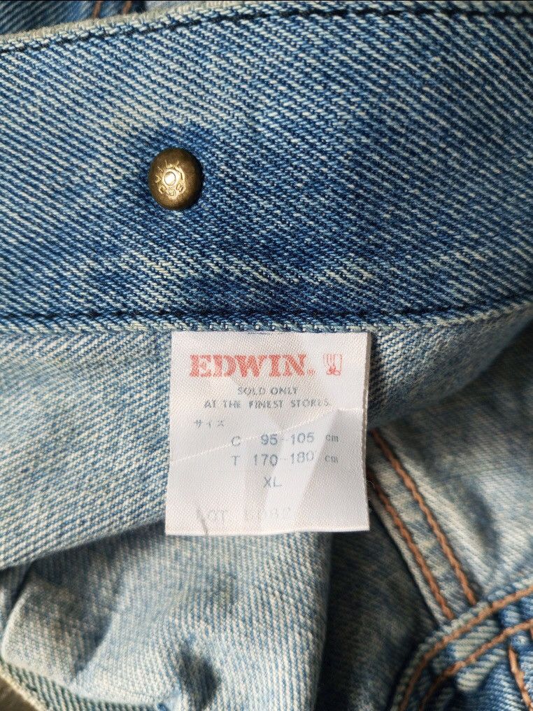 Edwin A05 Vintage Edwin Denim Trucker Jacket Size US L / EU 52-54 / 3 - 5 Thumbnail