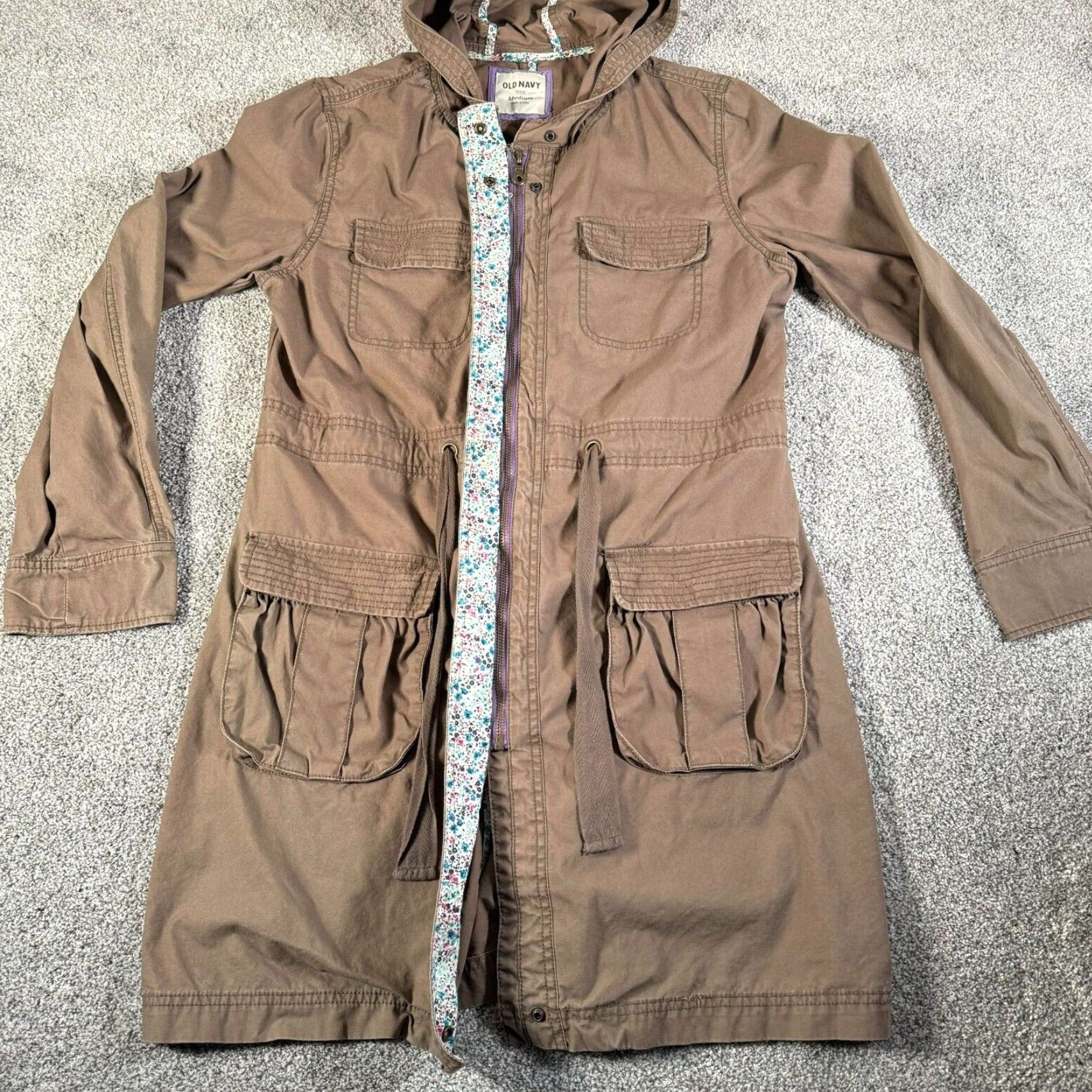 Old Navy VINTAGE Old Navy Utility Field Jacket Anorak Size M Y2K Military Cargo Pockets Jacket Size M / US 6-8 / IT 42-44 - 5 Thumbnail
