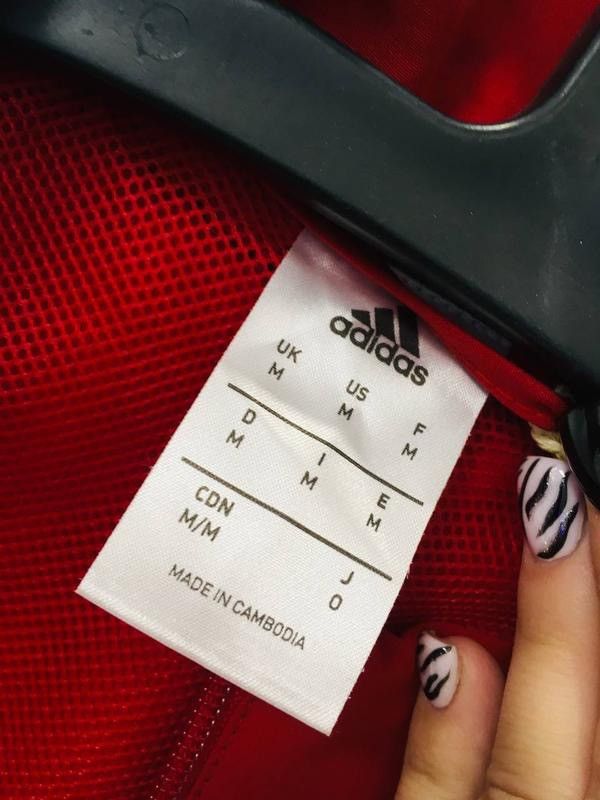 Adidas Adidas FC Breitenrain Bern 1994 Red Track Jacket Vintage, M Size US M / EU 48-50 / 2 - 5 Thumbnail