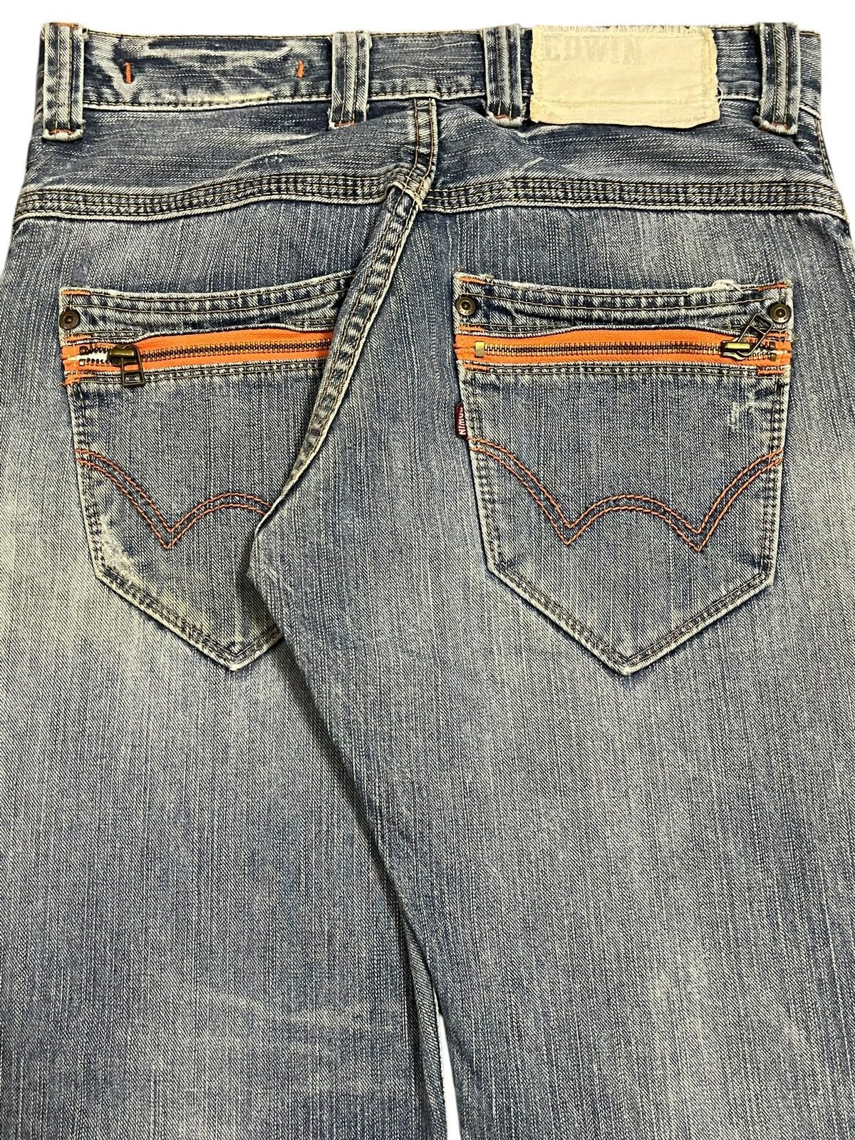 Edwin Edwin Exclusive Vintage XV Blue Faded Wash Style Loose Jeans Size US 30 / EU 46 - 6 Thumbnail