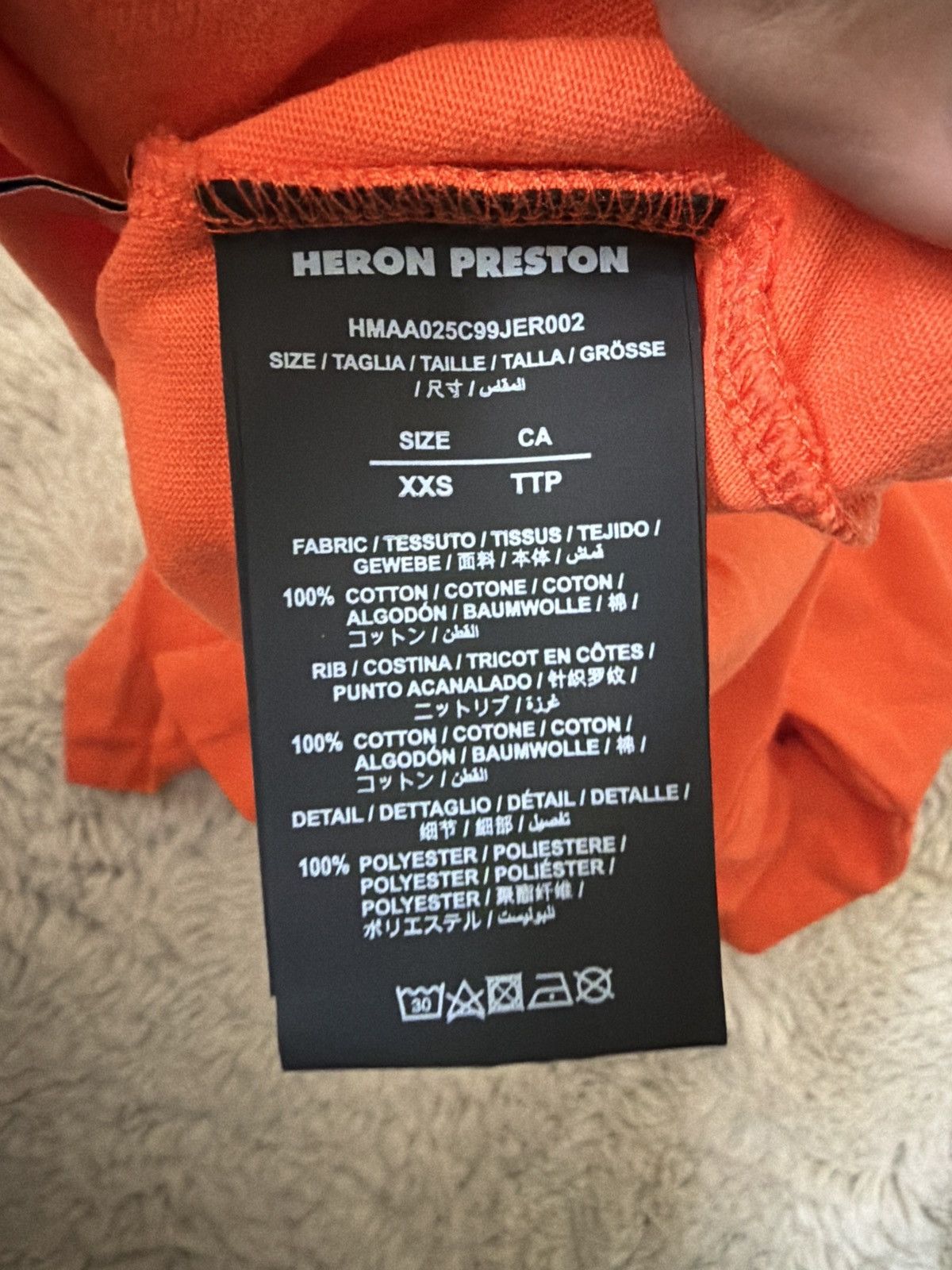 Heron Preston Heron preston Tee Size US S / EU 44-46 / 1 - 5 Thumbnail