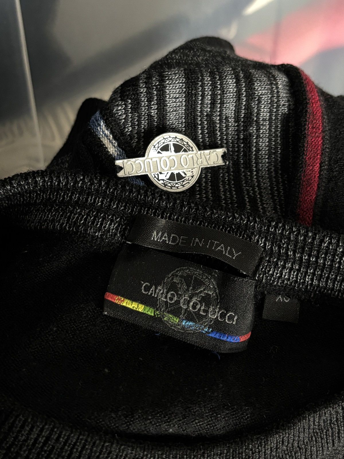 Carlo Colucci Carlo Colucci Vintage Avant Garde Coogi Style Sweater Size XS / US 0-2 / IT 36-38 - 7 Thumbnail