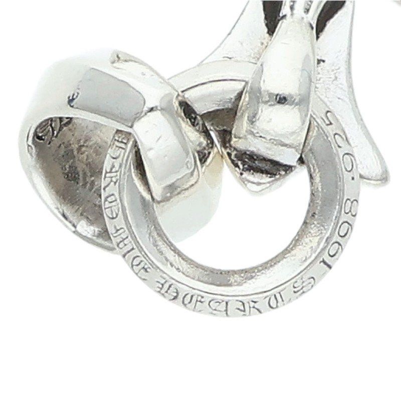 Chrome Hearts Chrome Hearts Silver Cross Bale Necklace Size ONE SIZE - 4 Thumbnail