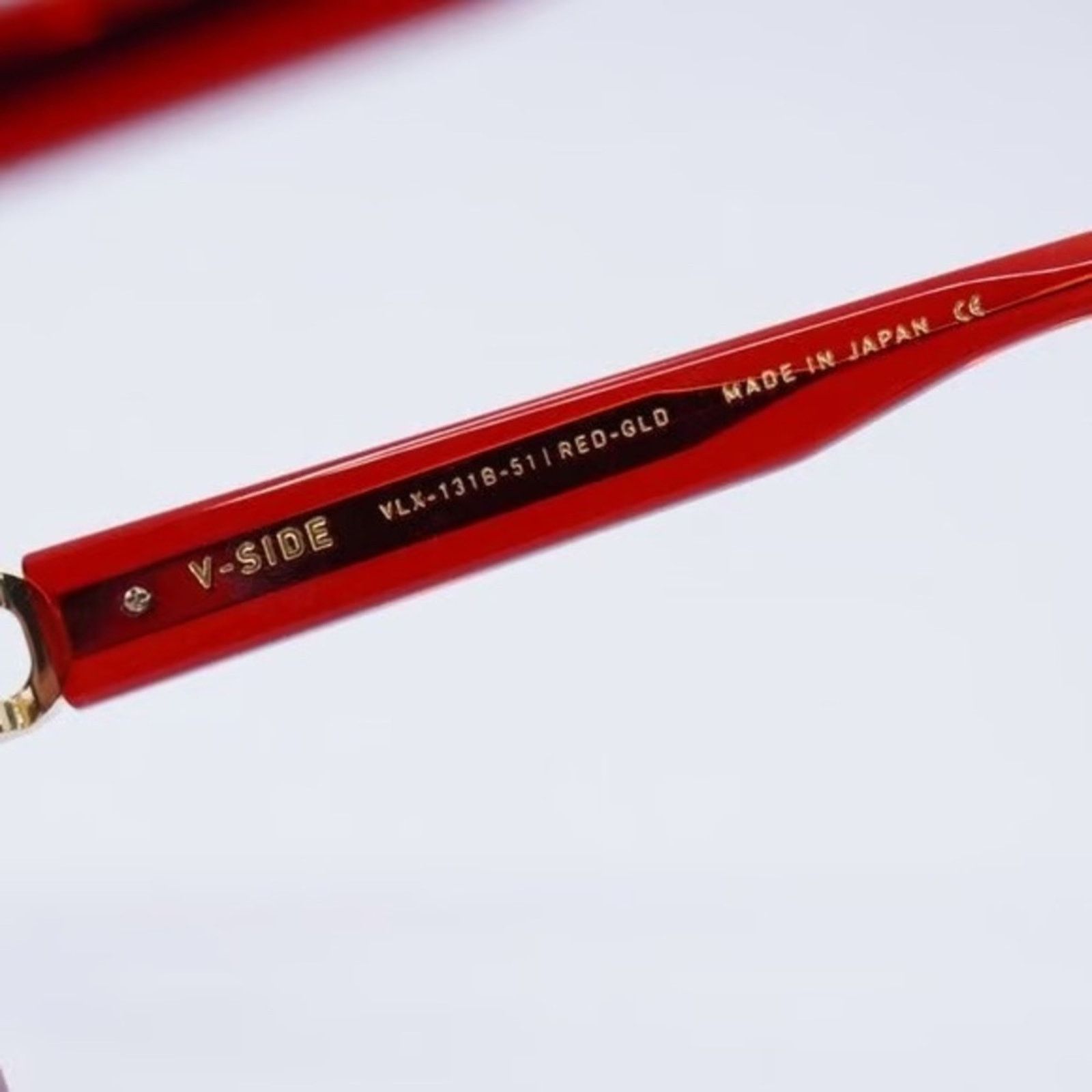Valentino New! Valentino Red and Women Glasses SIDE VLX 131B Authentic Size ONE SIZE - 8 Thumbnail