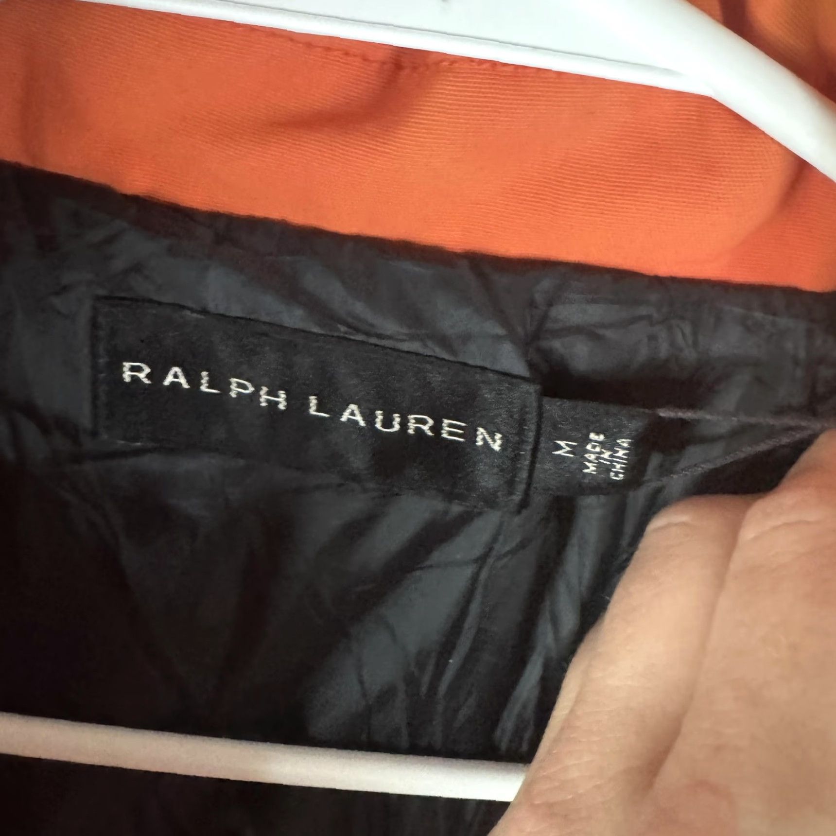 Ralph Lauren Ralph Lauren SPCL AGENT Vest Mens M Orange Quilted Full Zip Insulated Military Jacket Style Casual Travel Pockets Size US M / EU 48-50 / 2 - 7 Thumbnail