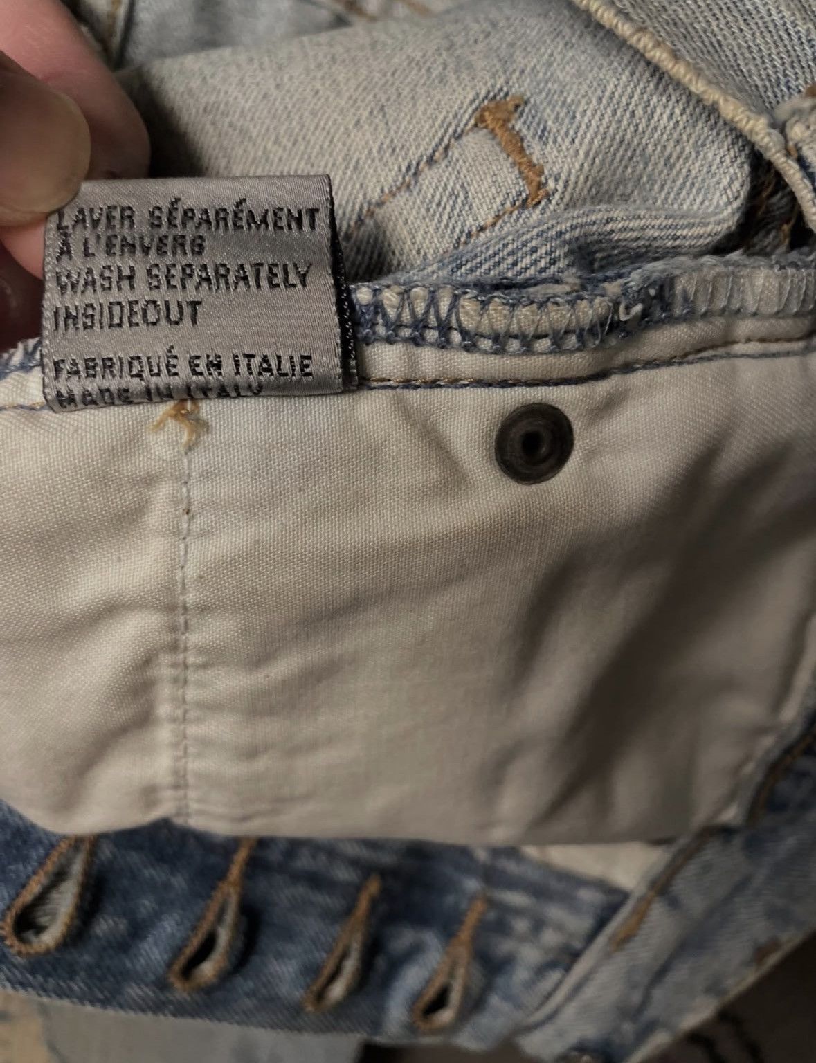 Dior Dior SS06 “Crash” Denim Size US 28 / EU 44 - 7 Thumbnail