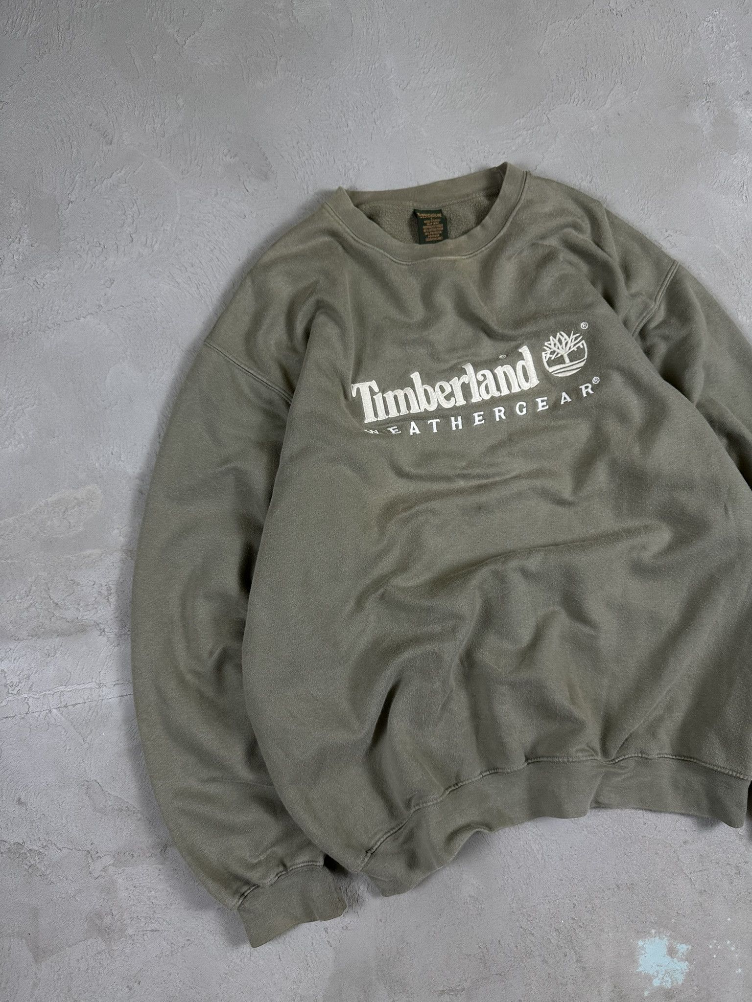 Timberland Vintage Y2k Timberland Boxy Oversized Spellout Sweatshirt Size US L / EU 52-54 / 3 - 2 Thumbnail