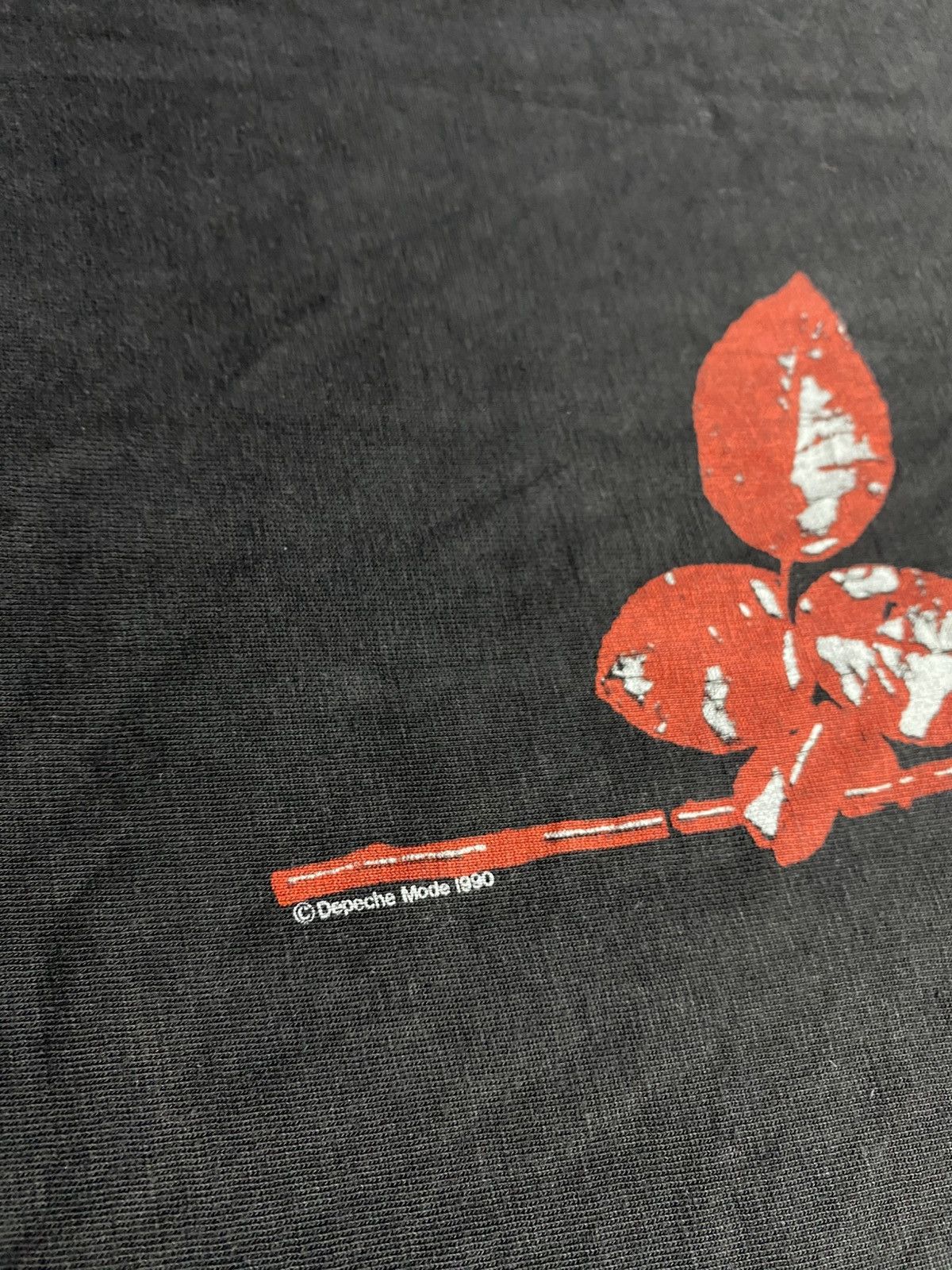 Vintage !!!RARE!!! Depreche Mode 1990 rock Japanese rare item world Size US XL / EU 56 / 4 - 5 Thumbnail