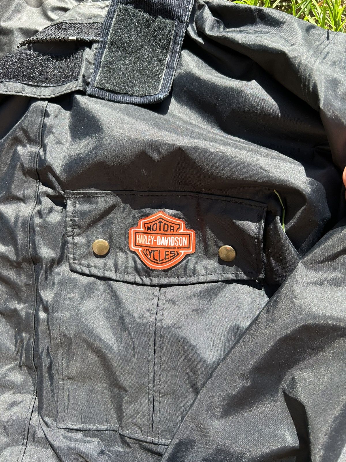 Vintage Harley Davidson Insulated Jacket Size US L / EU 52-54 / 3 - 2 Thumbnail