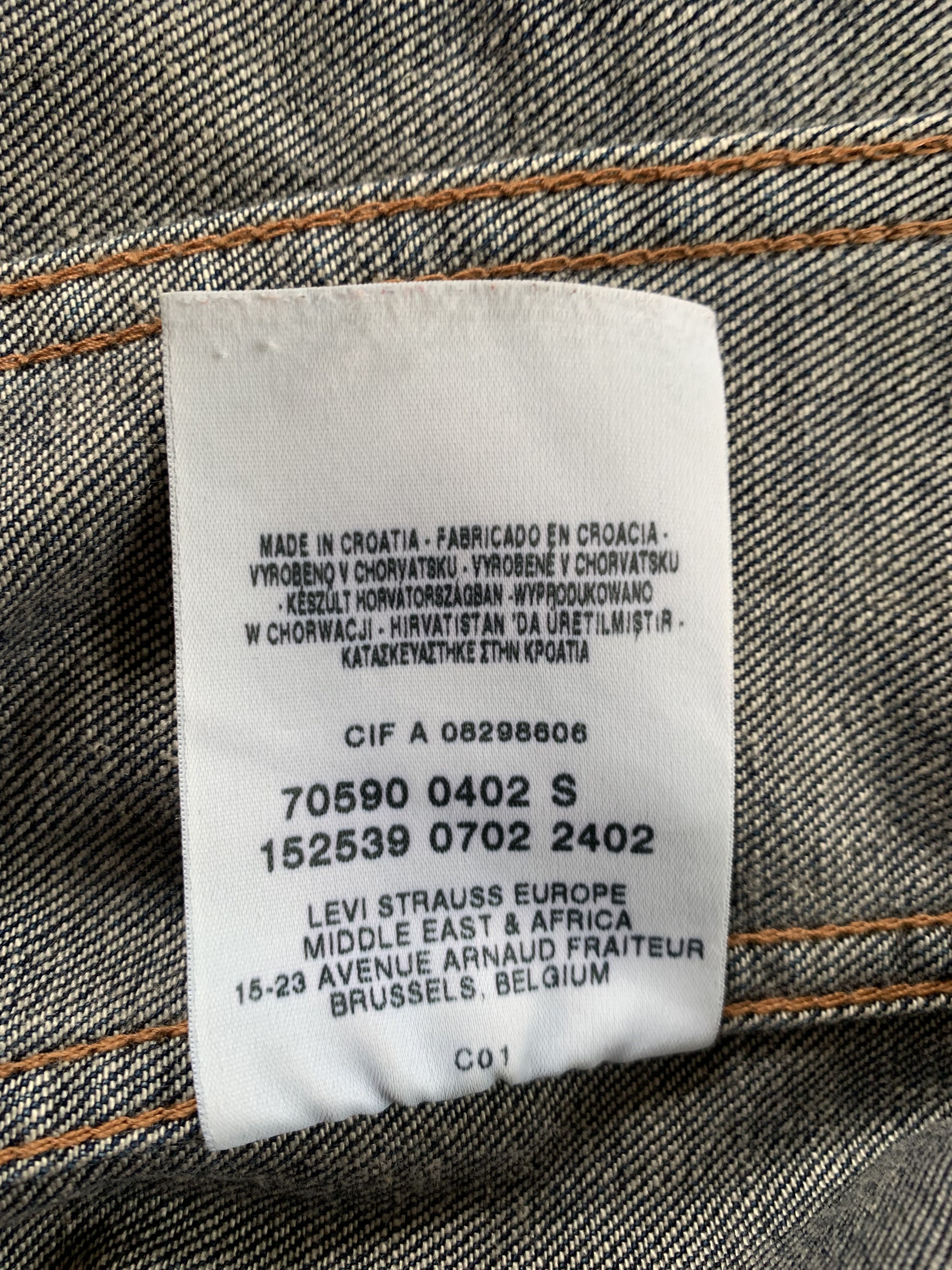 Levi's × Levi's Vintage Clothing Levis Blue Women's Denim Jacket Size S / US 4 / IT 40 - 6 Thumbnail