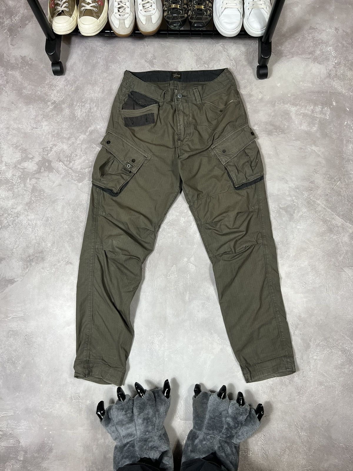 G-Star Vintage Junya Watanabe Style G-Star Cargo Pants Size US 34 / EU 50 - 1 Thumbnail