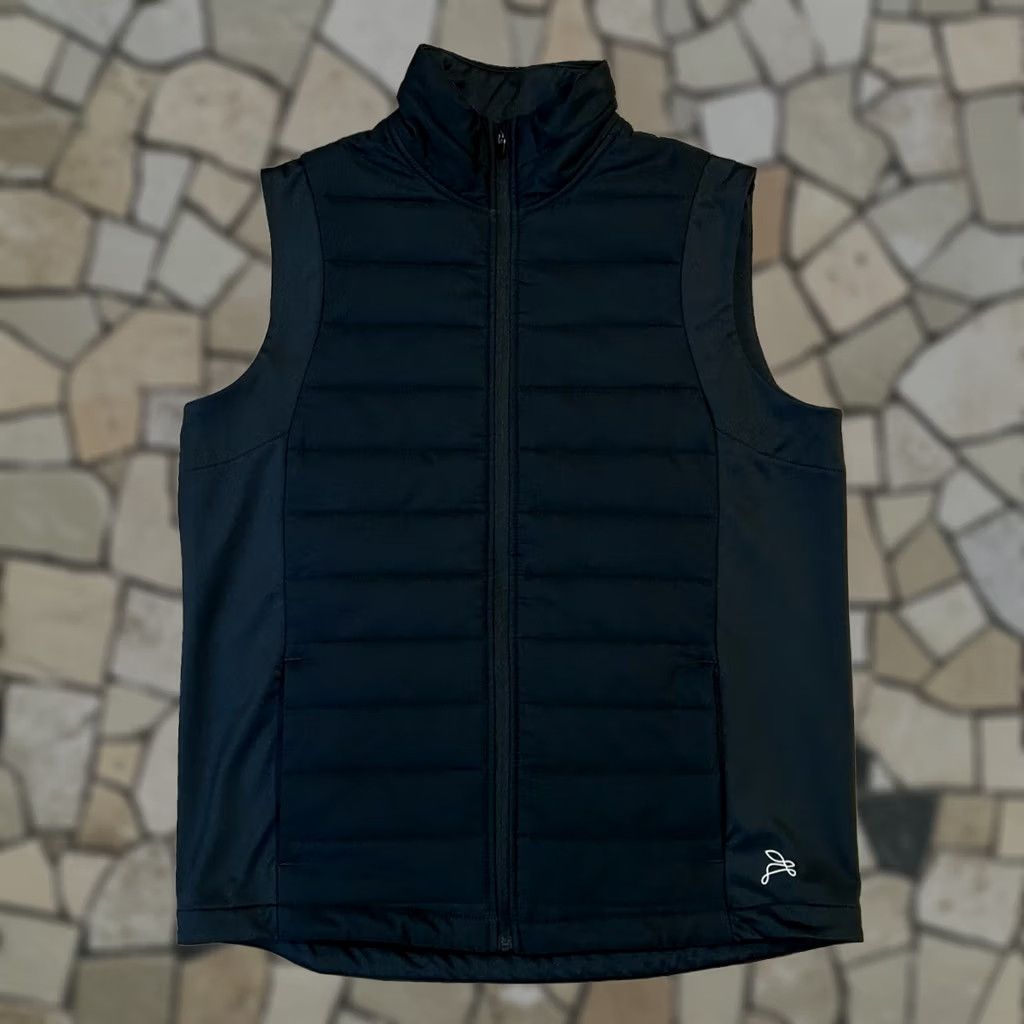 Vintage VINTAGE? No — Jack Rabbit Black Puffer Vest Full Zip Women’s Medium Size M / US 6-8 / IT 42-44 - 1 Thumbnail