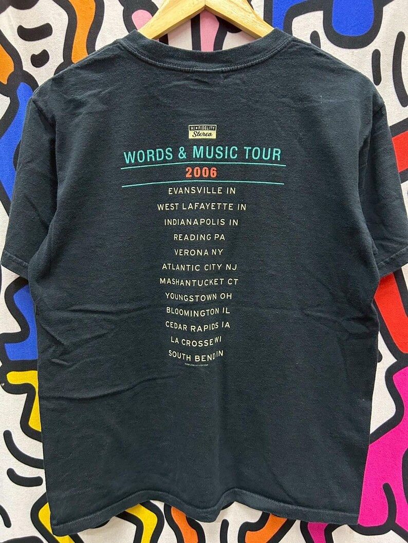 Band Tees Vintage 2000s John Mellencamp tshirt size M Size US M / EU 48-50 / 2 - 3 Thumbnail