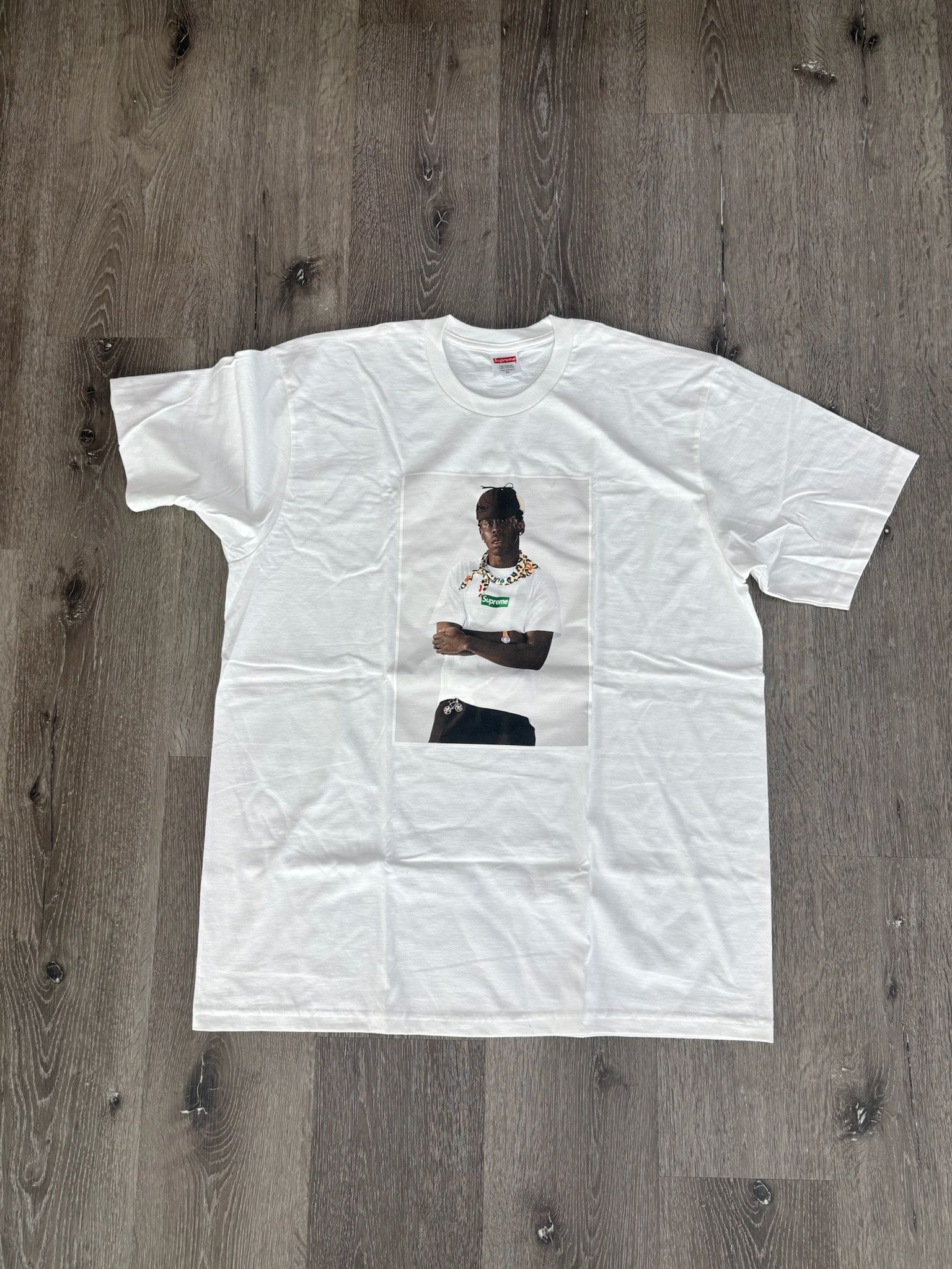 Supreme Supreme "Tyler The Creator" Tee (White) Size US XL / EU 56 / 4 - 1 Thumbnail