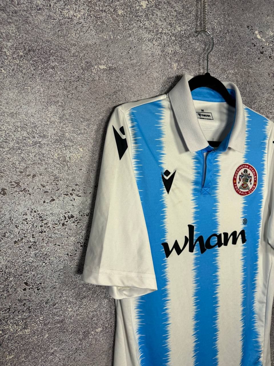 Macron Accrington Stanley 2023/24 Away Macron Soccer Jersey Size US M / EU 48-50 / 2 - 5 Thumbnail