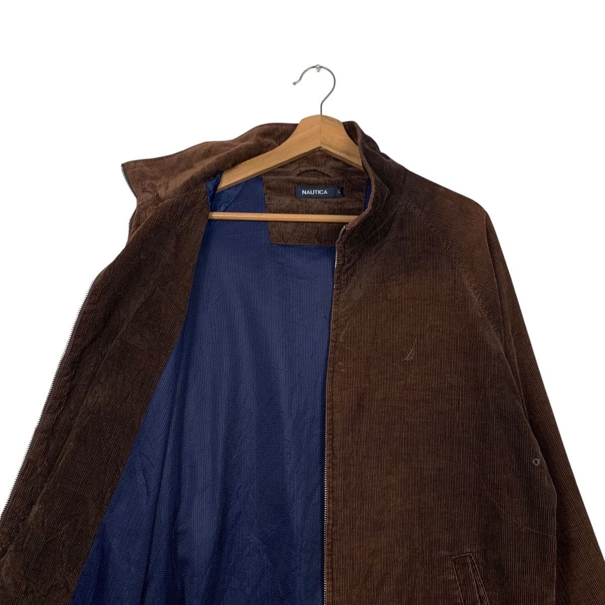 Nautica Vintage 90’s NAUTICA Corduroy Casual Jacket #2651-C119 Size US L / EU 52-54 / 3 - 8 Thumbnail